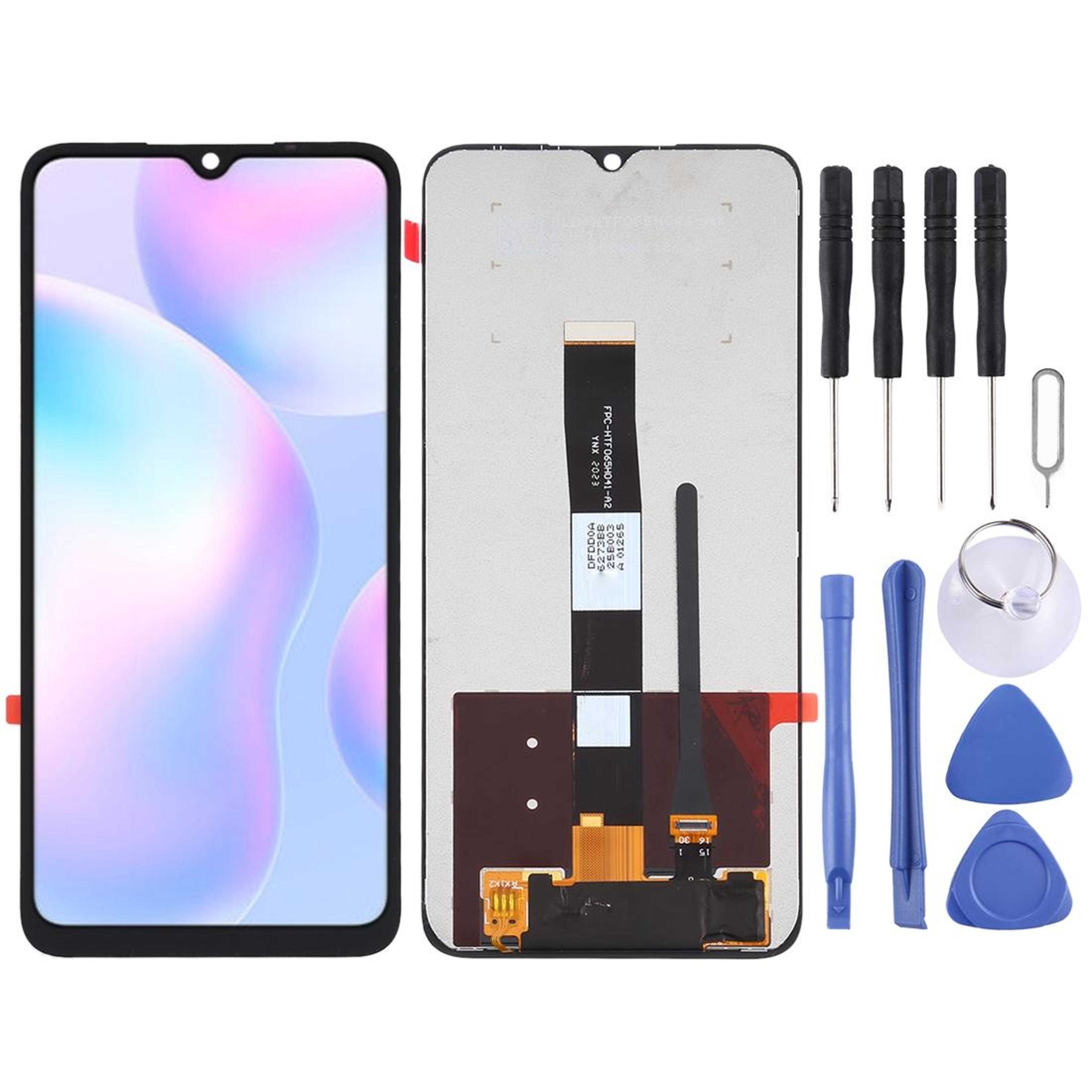 Original LCD Screen Digitizer Full Assembly Replacement For Xiaomi Redmi 9A  9C 0