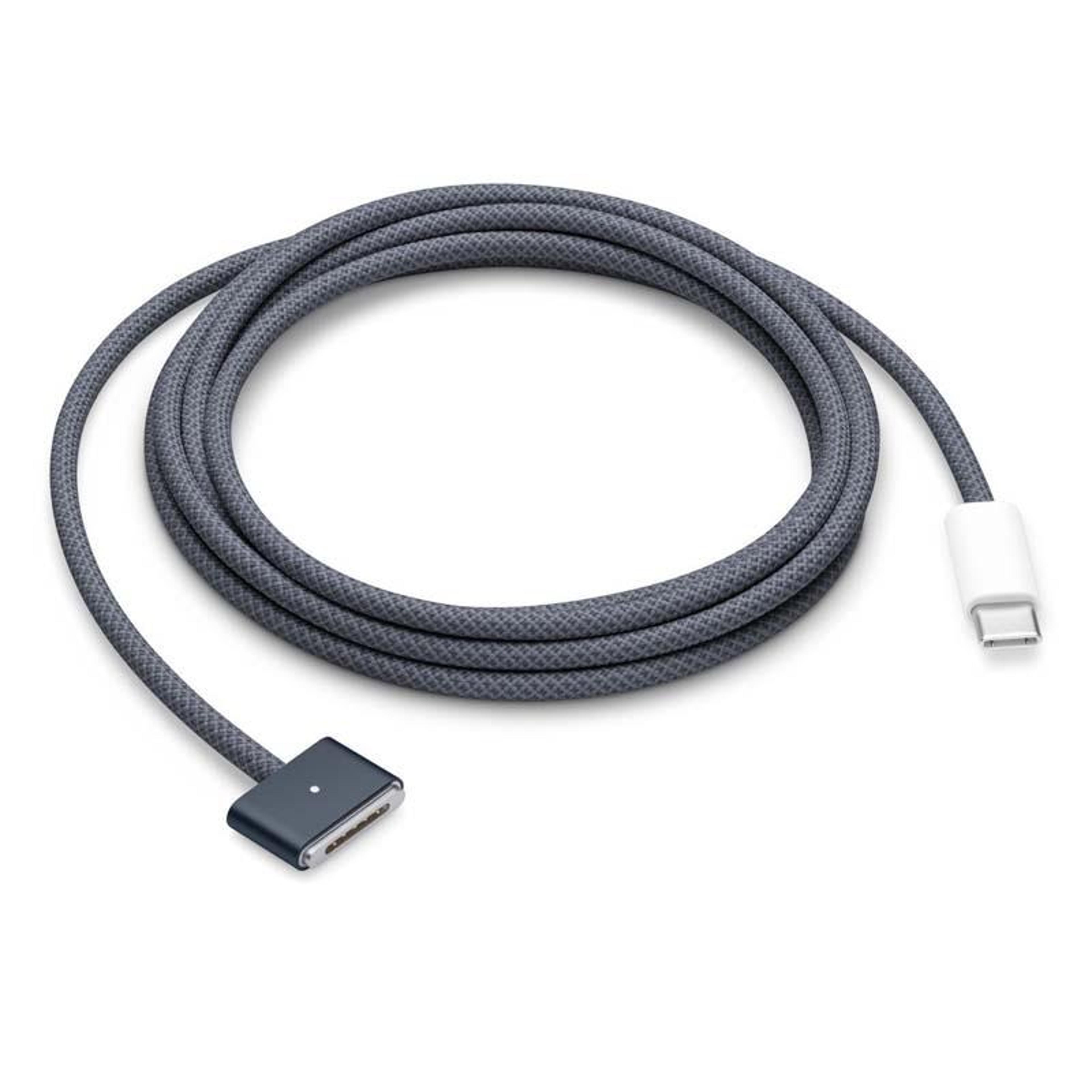usb c to magsafe braided magnetic charging cable for macbook air and pro