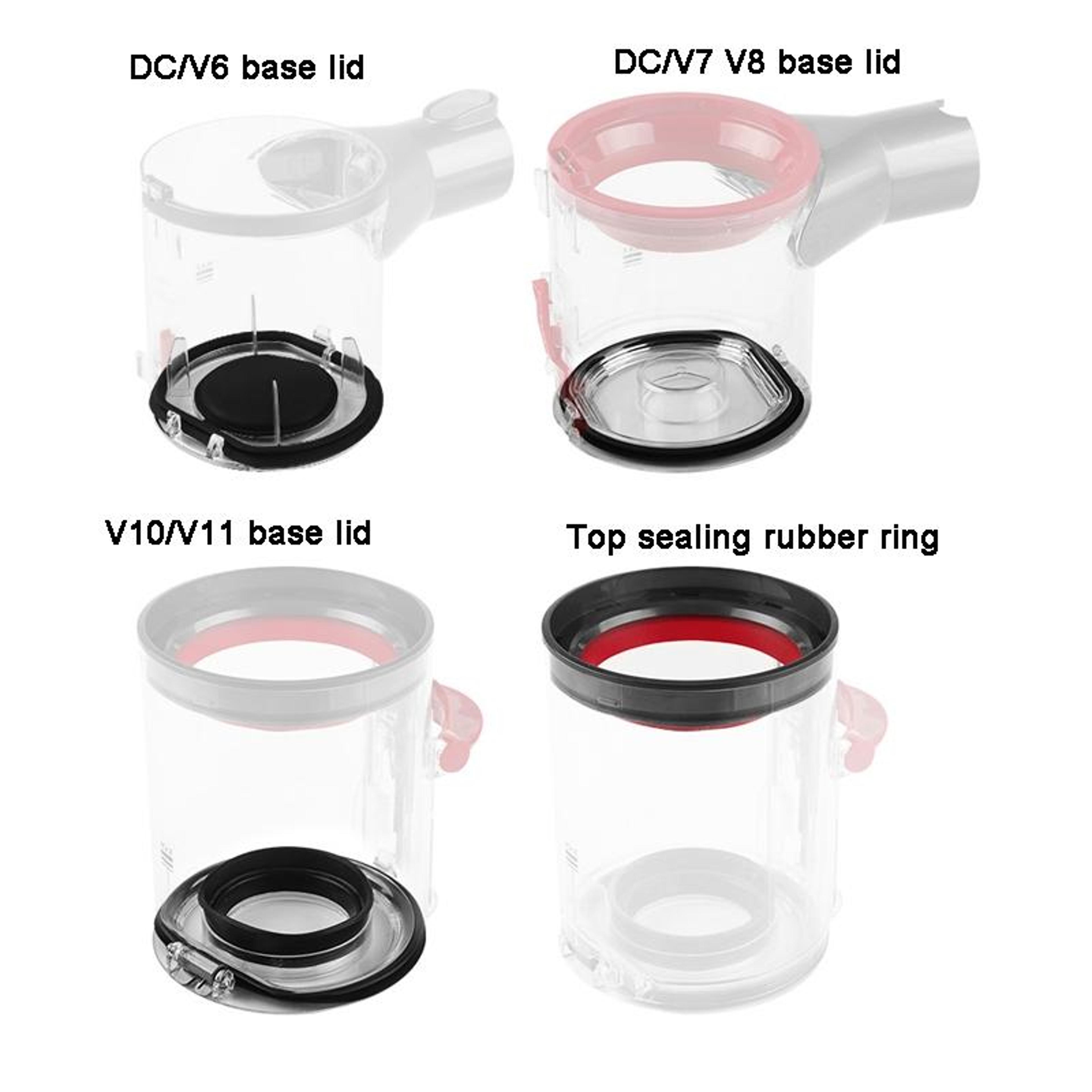 Premium Dyson V10 Sealing Ring Vacuum Dust Bin Replacement Ring Accessory 2