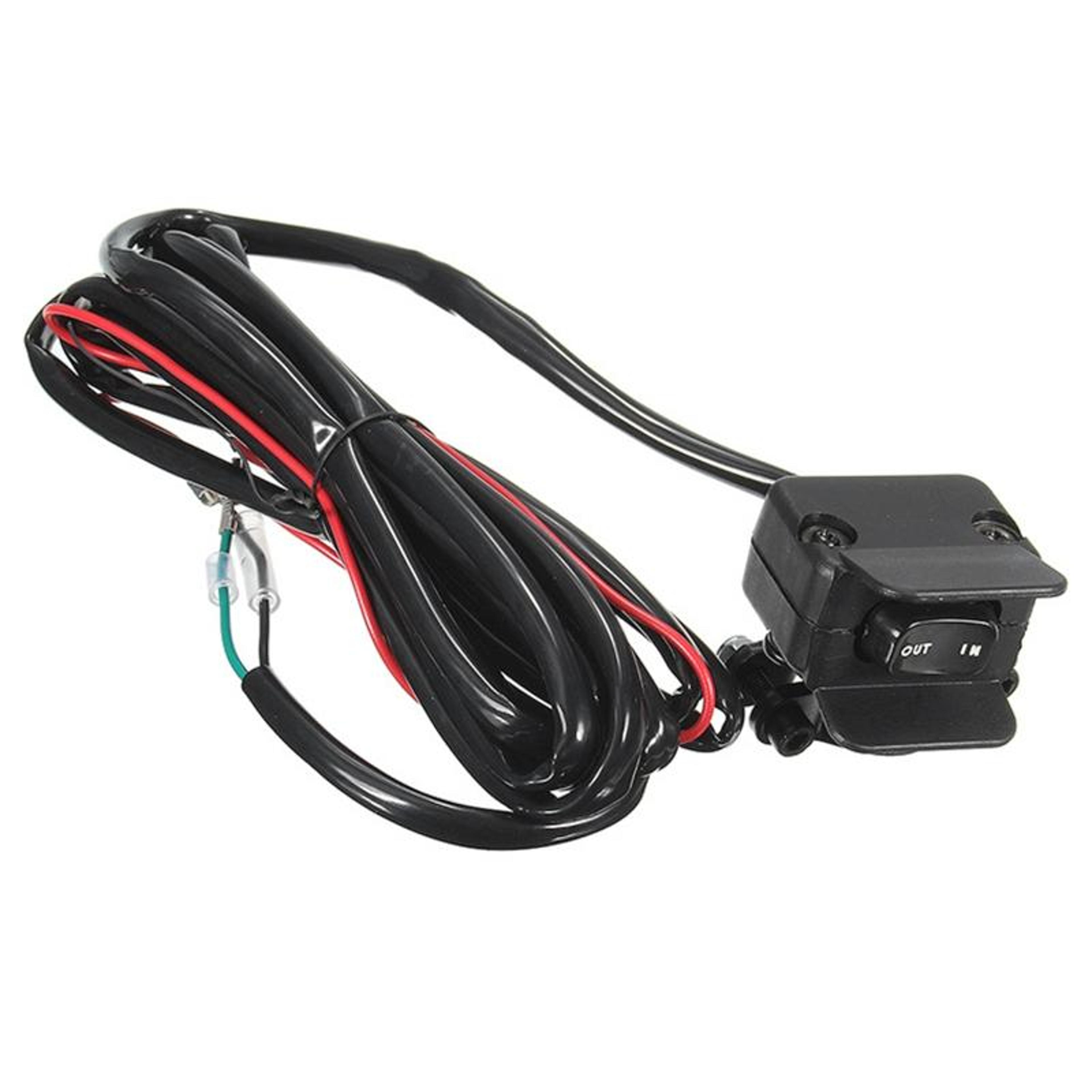Motorcycle ATV UTV Winch Handlebar Rocker Switch Control Kit For Reliable OffRoad Operation 1