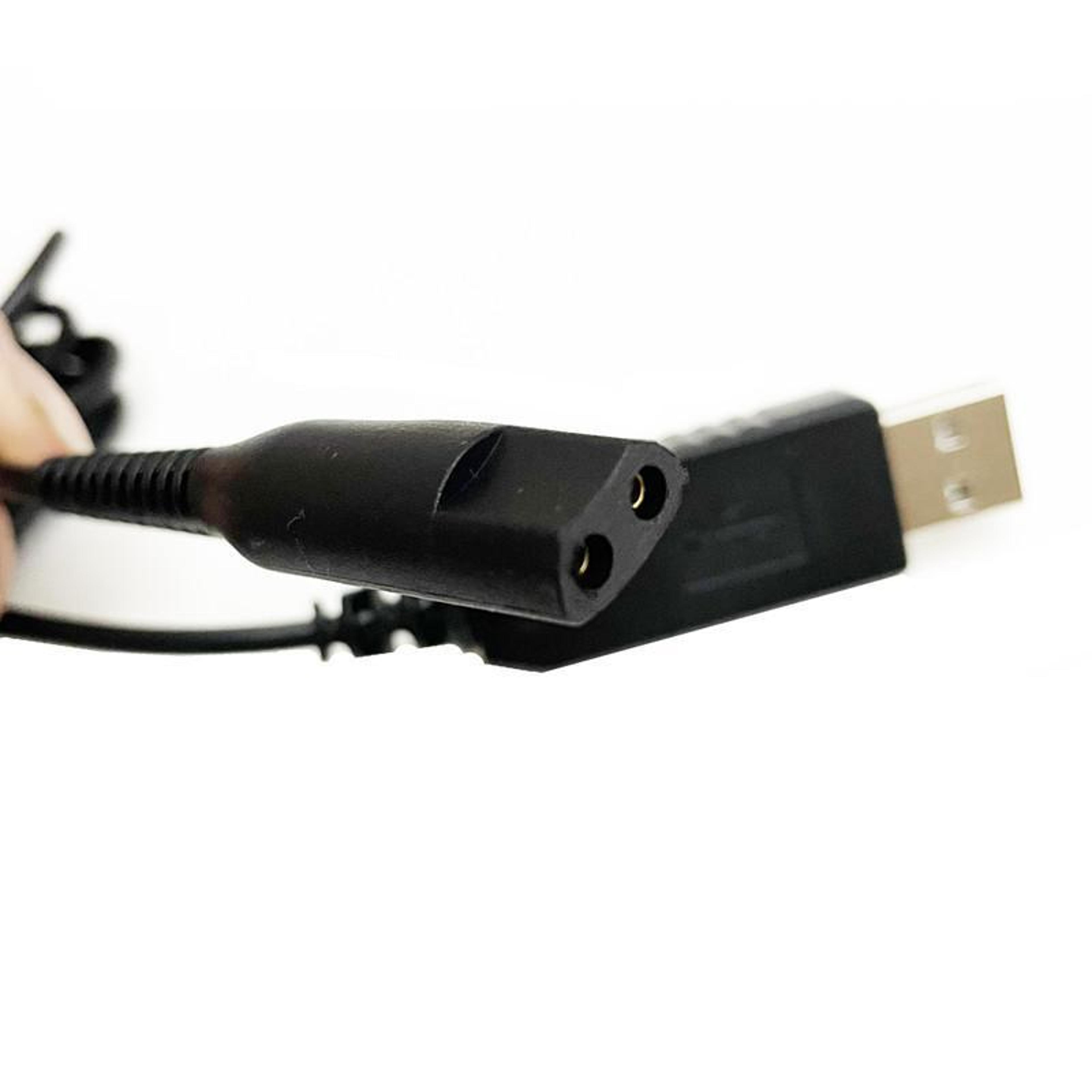 Braun Shaver USB Charging Cable Replacement Cord For Series 3