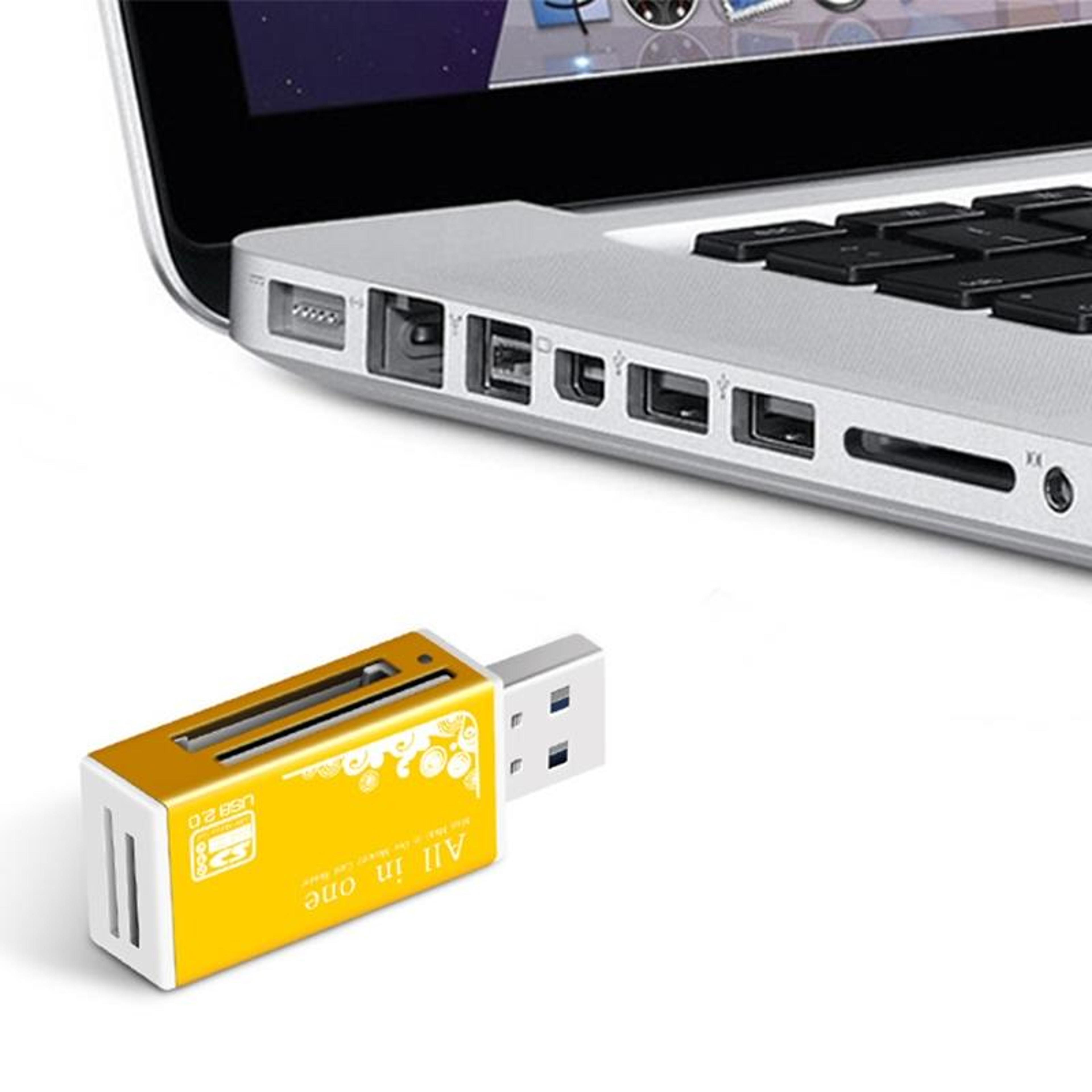 Allin1 USB Memory Card Reader For SD Micro SD MS Pro Duo High Speed Adapter 0