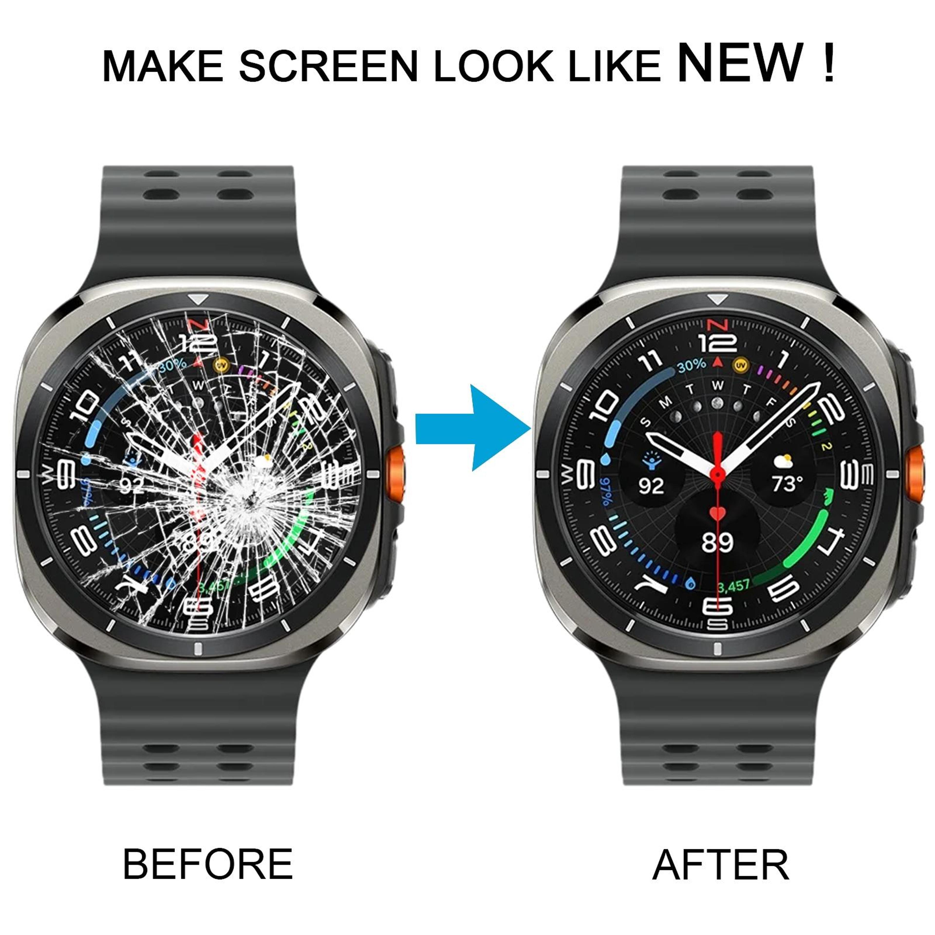Samsung Galaxy Watch Ultra  Front Screen Glass Lens Watch Glass Lens Replacement 4
