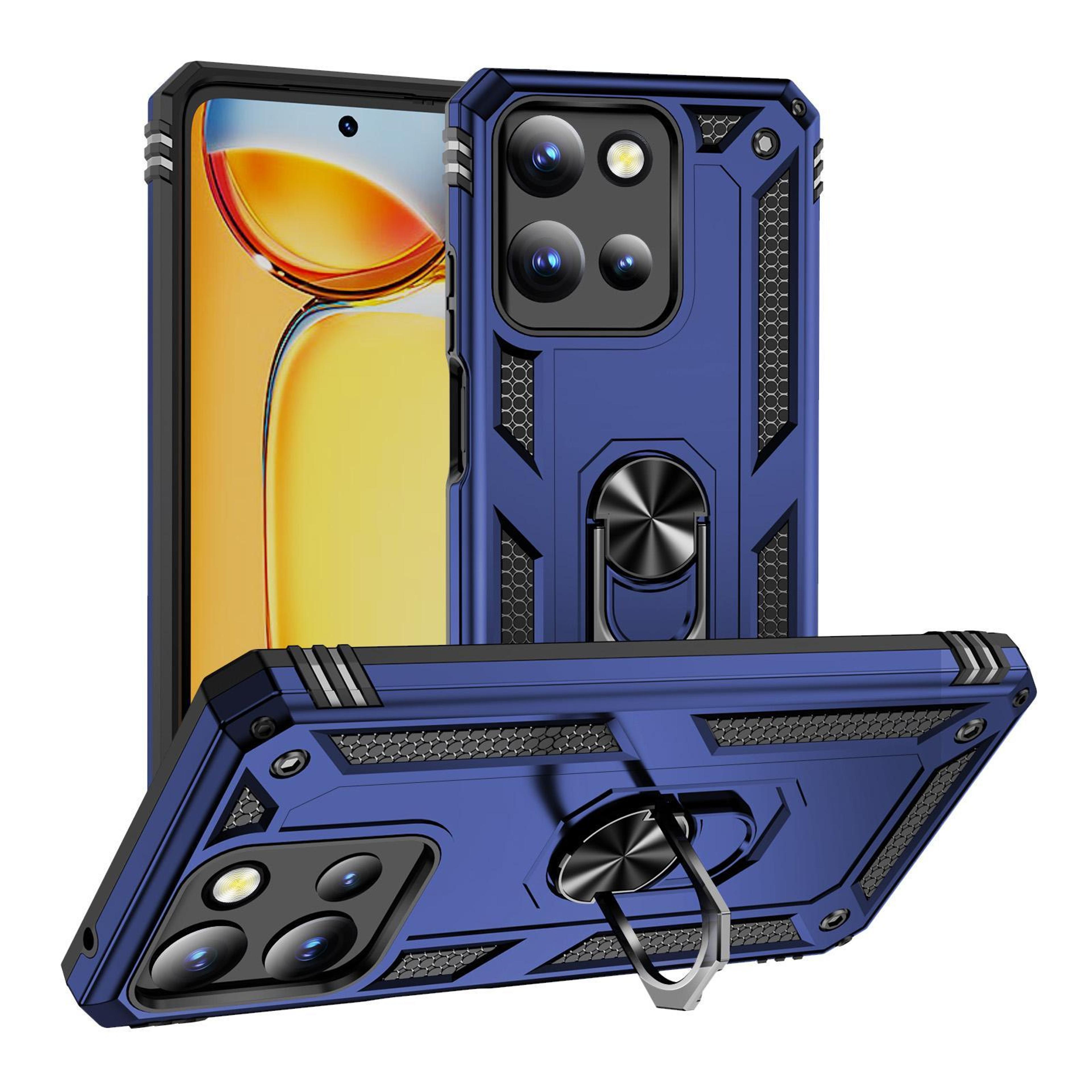 Motorola Edge  Shockproof TPU PC Case With Ring Holder Kickstand Protective Cover 14