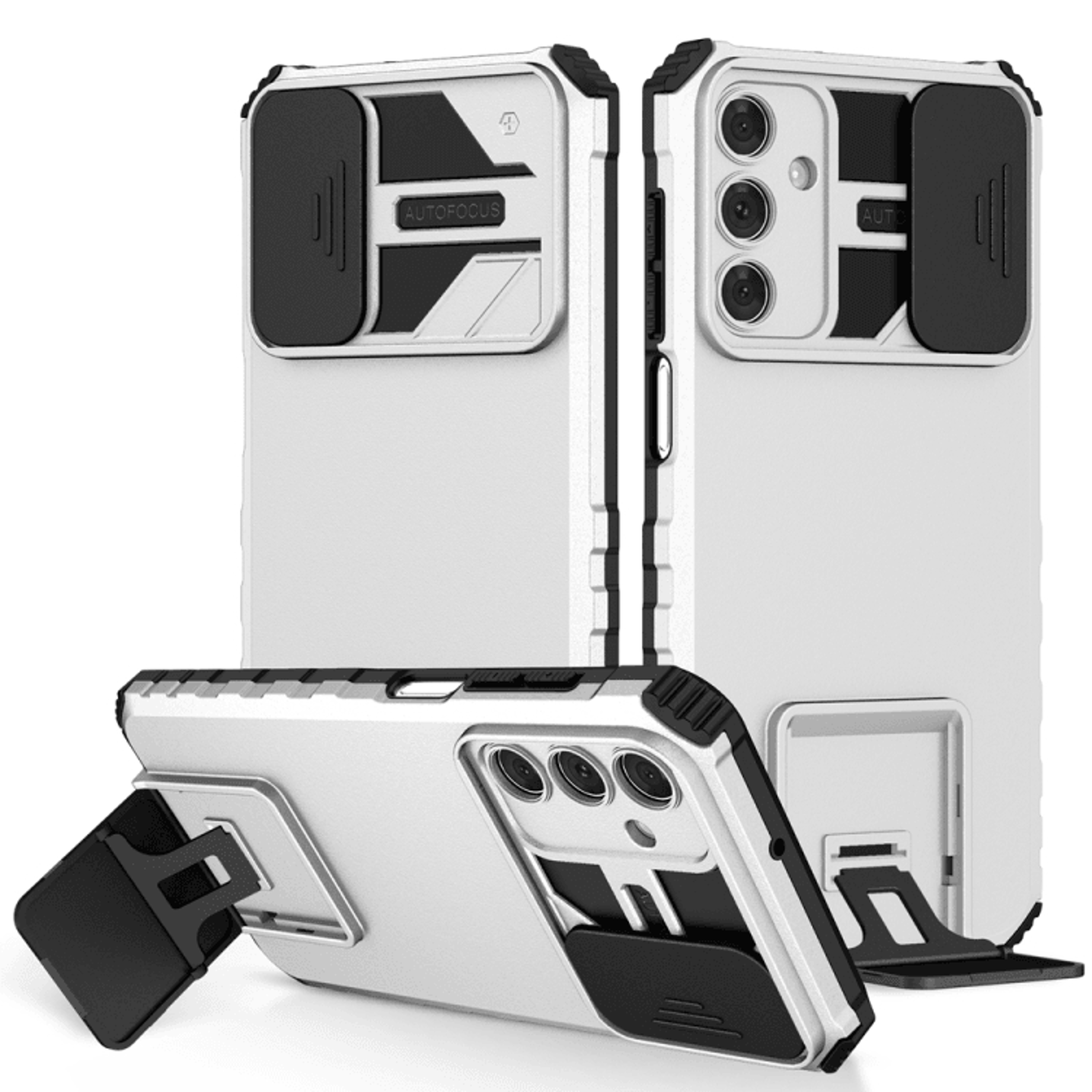Samsung Galaxy Camshield Case With Stand Shockproof Sliding Camera Cover 7
