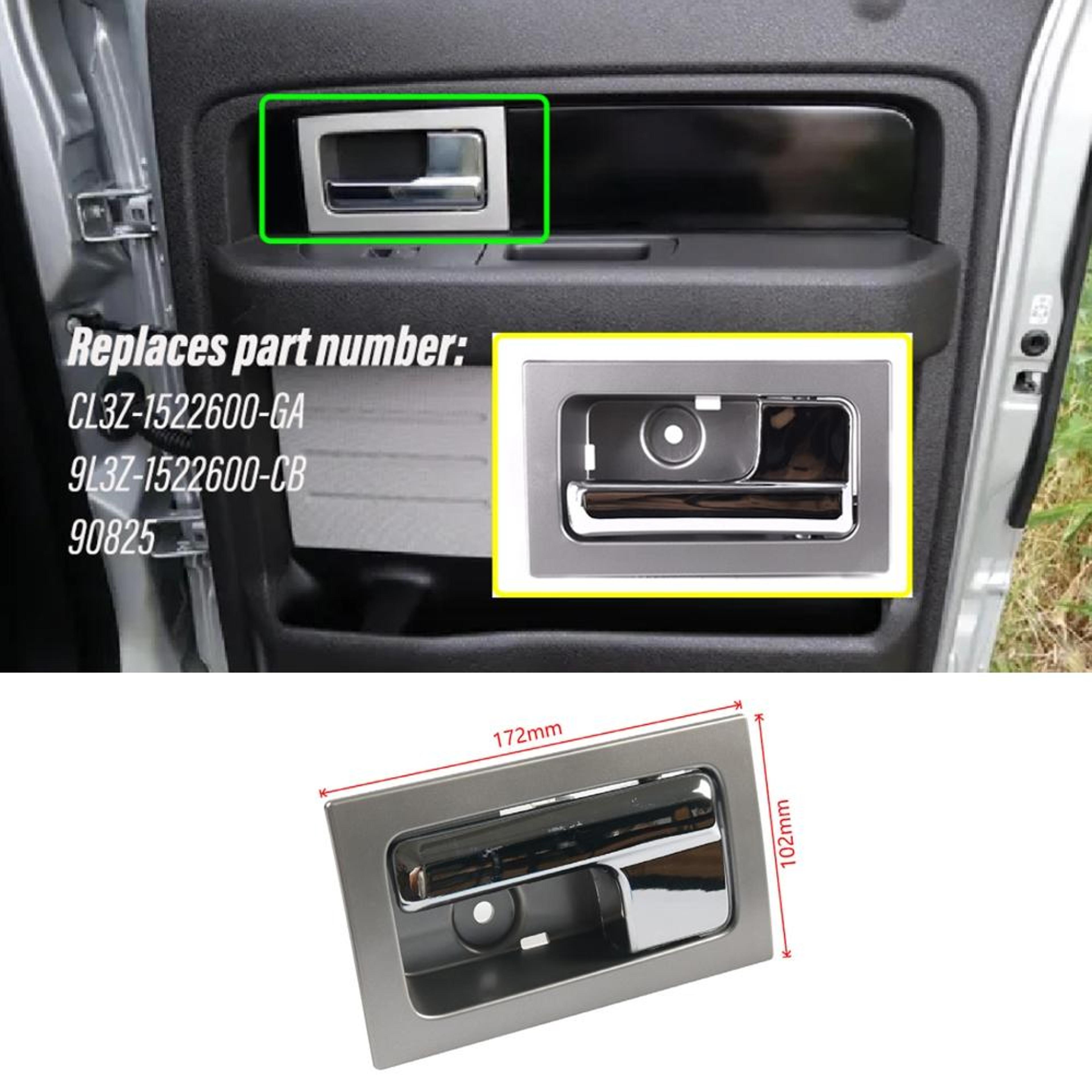 Ford F150 Door Handle Replacement 20092014 Durable ABS Exterior Upgrade 2