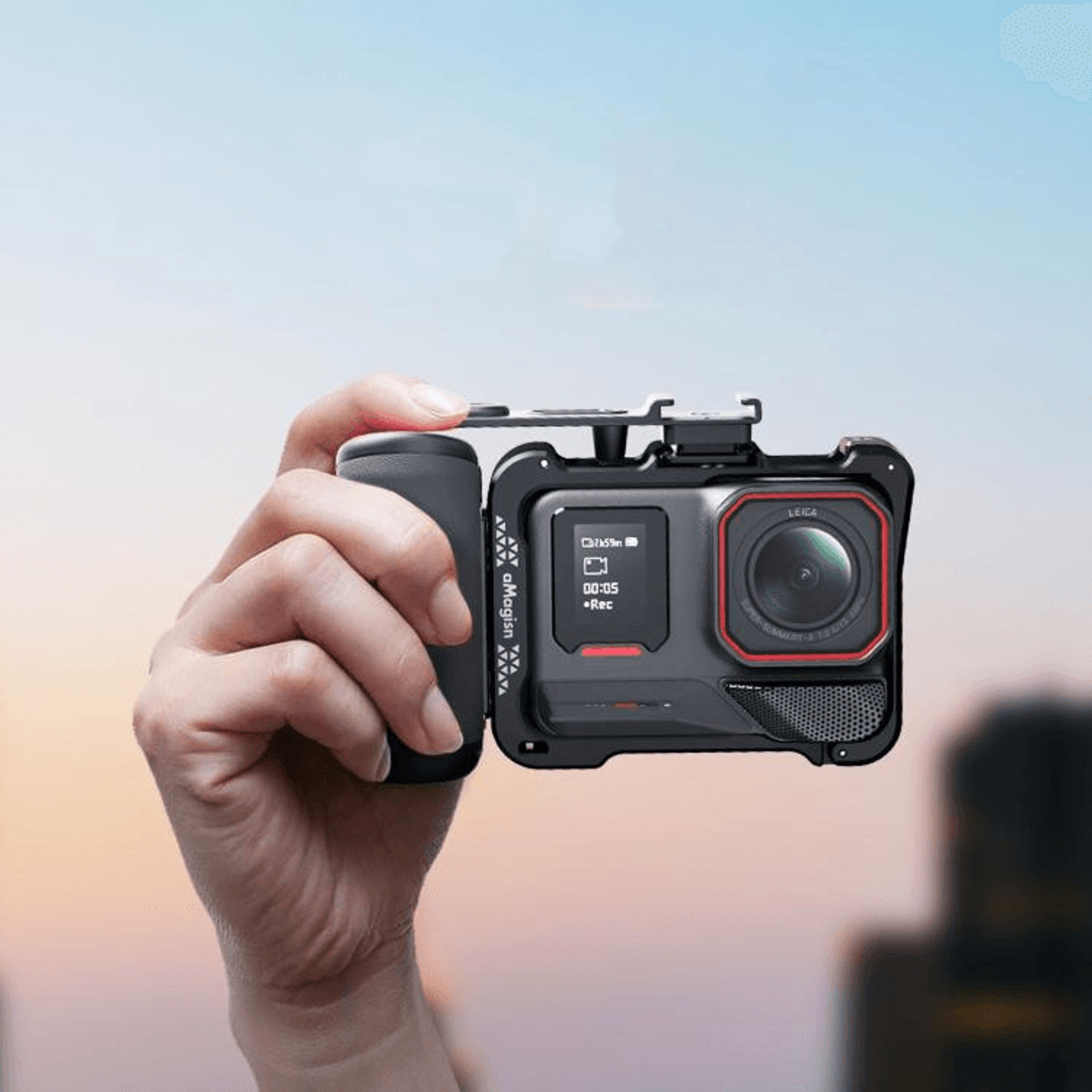 Xplorer Action Camera Grip Kit With Shutter Button For GoPro DJI Insta360 Vlogging 14