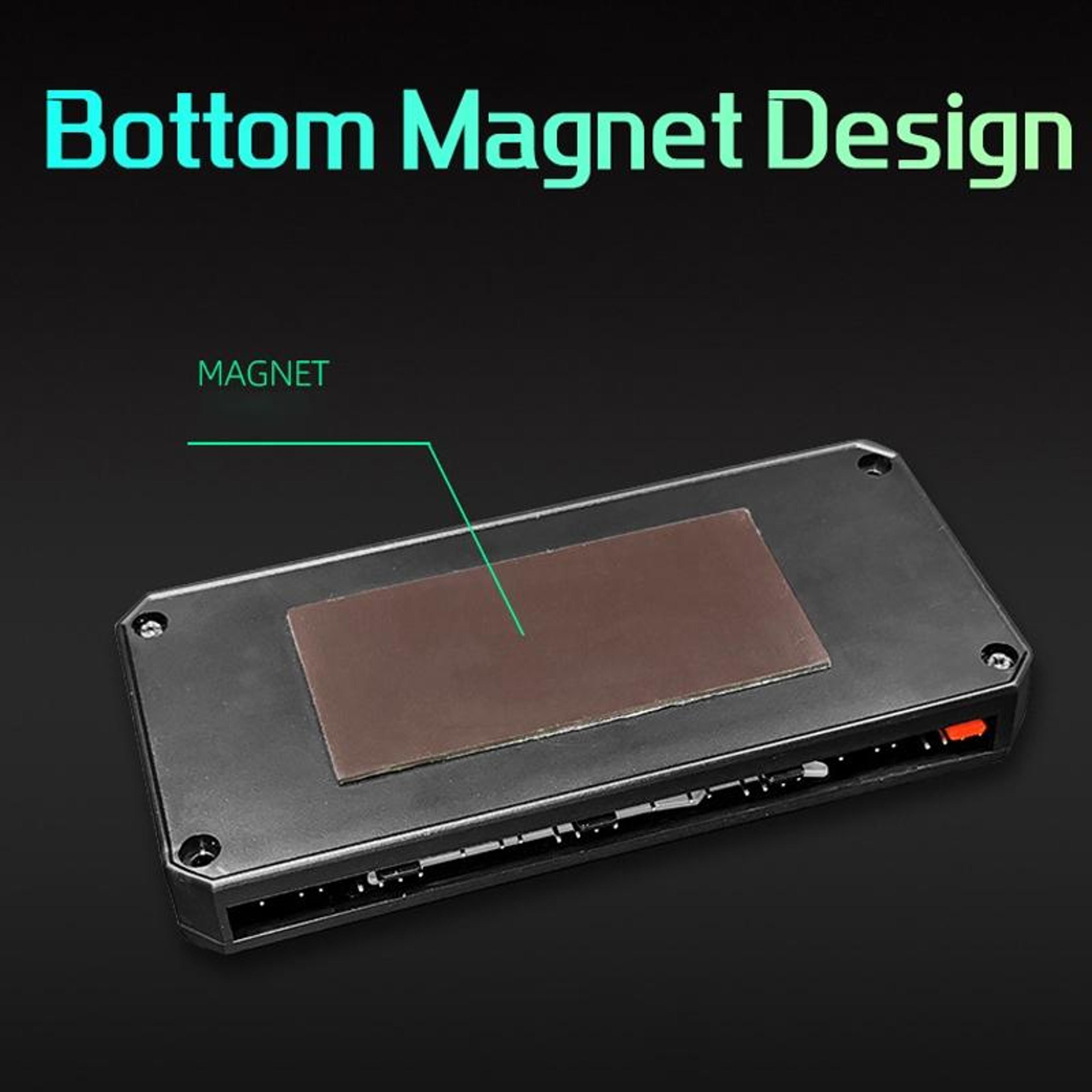 Smart ARGB PC Fan Controller Hub With Remote  PWM Temperature Control 4