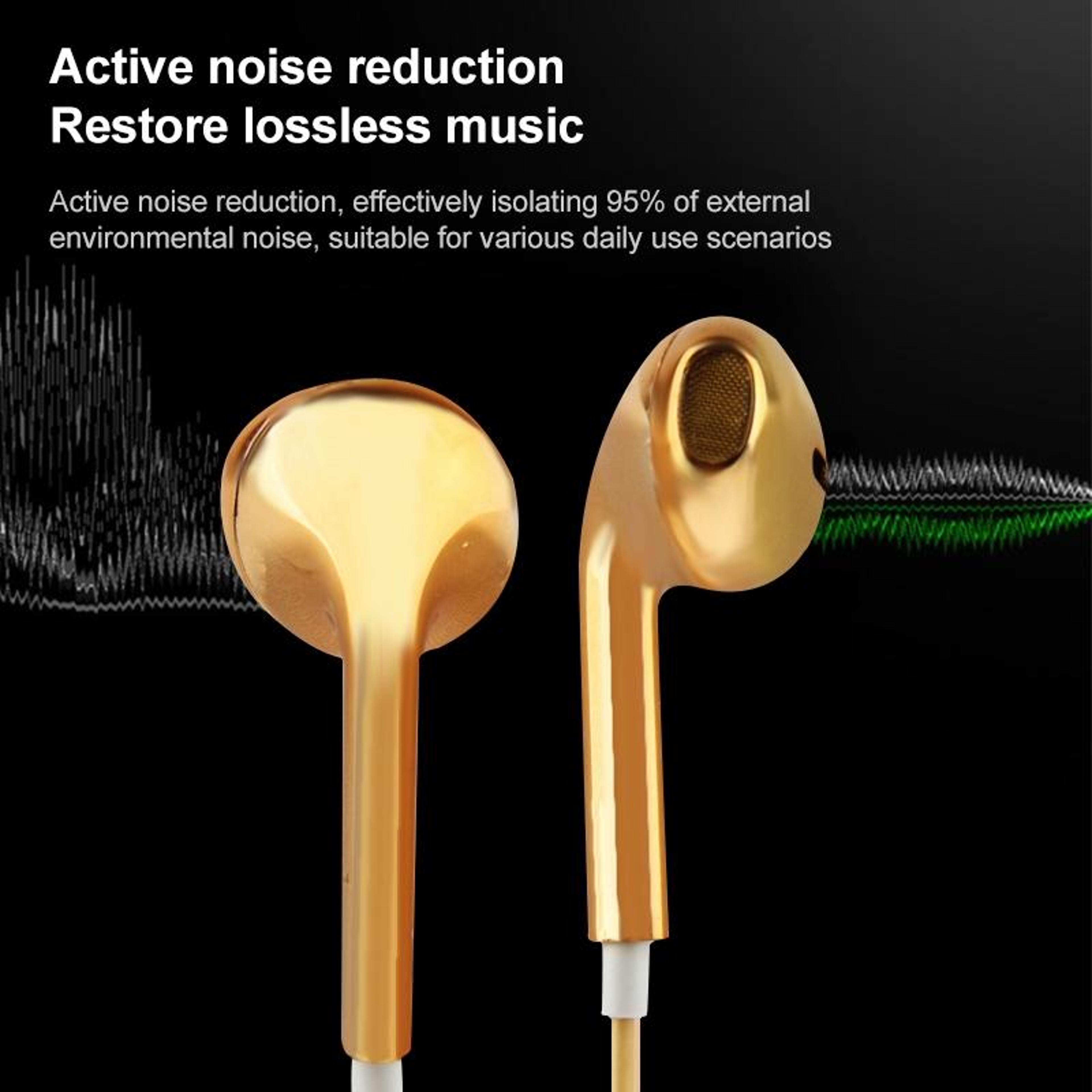 Wired InEar Stereo Earphones With Mic  Remote For Android 35mm Bass Earbuds 6