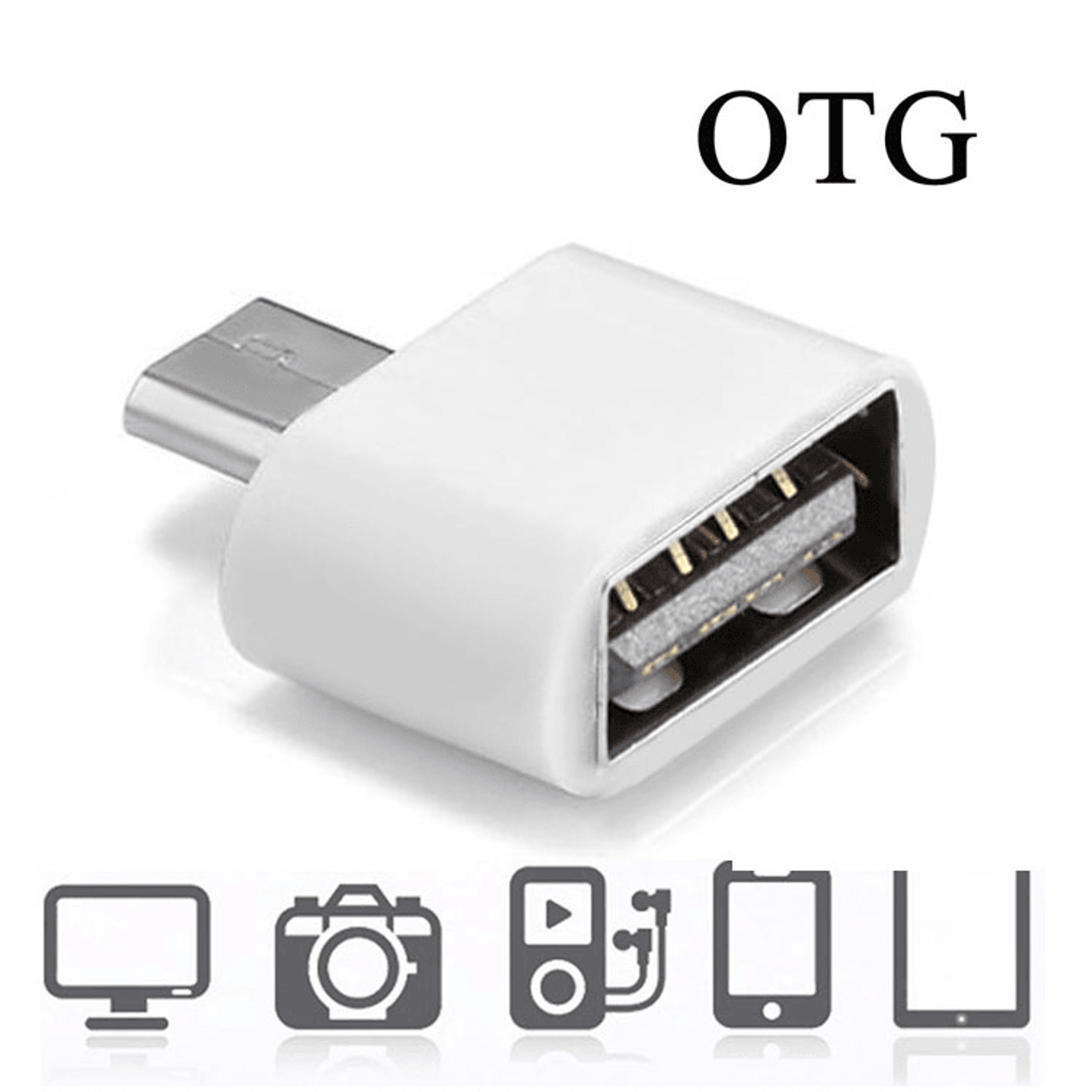 Micro USB OTG Adapter USB 20 Converter For Android Devices And Digital Cameras 7