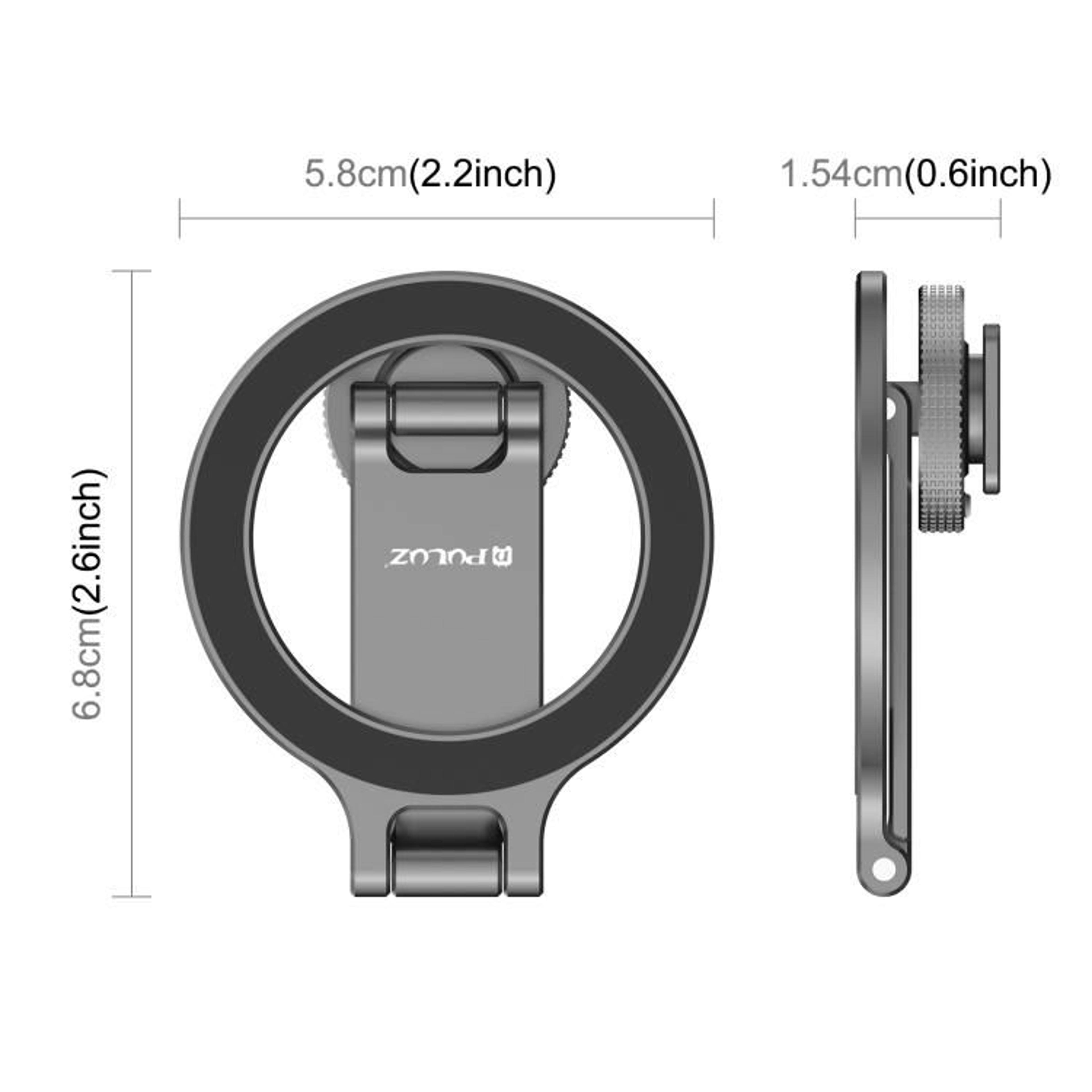 Foldable MagSafe Camera Mount With Cold Shoe  Tripod Compatibility 8