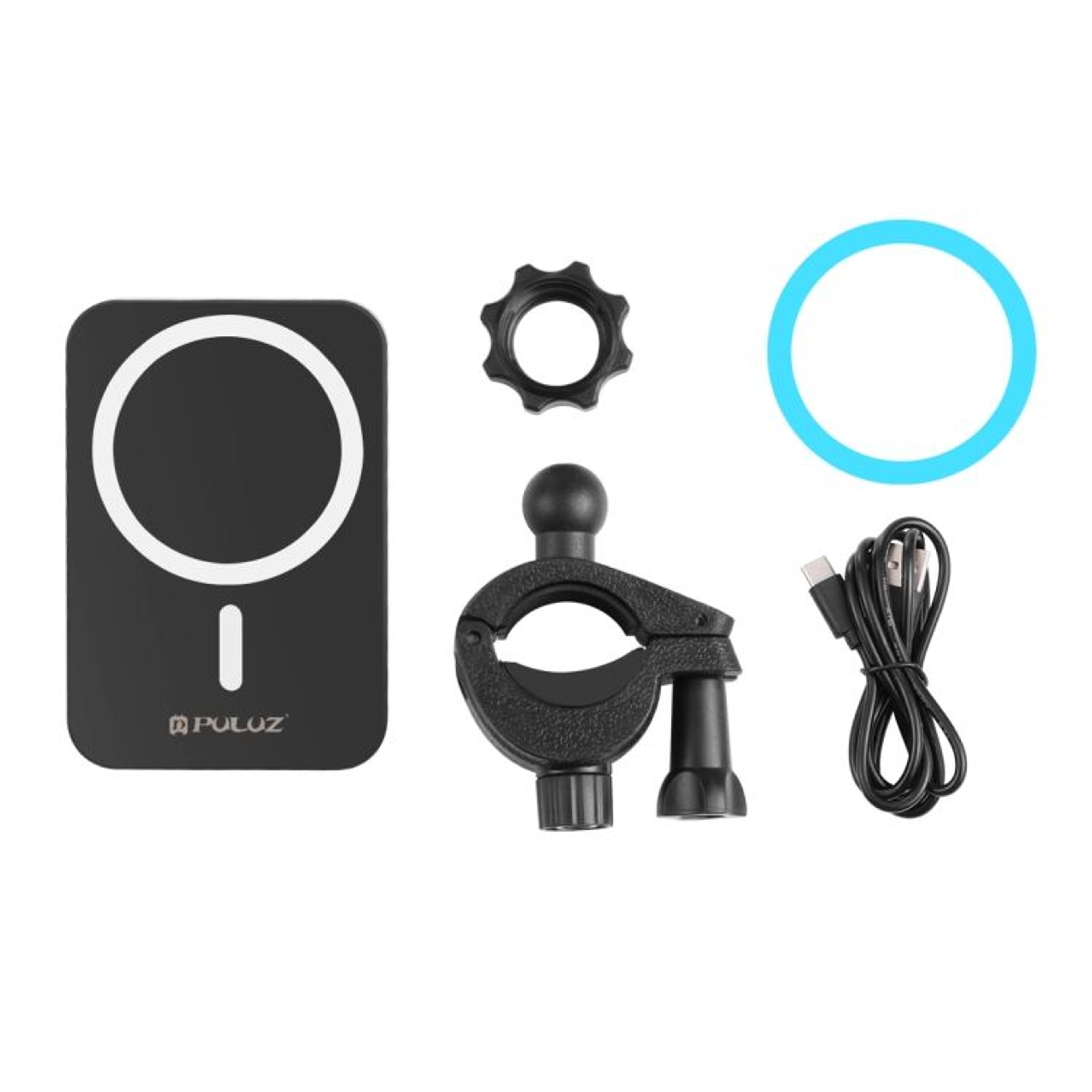 Magnetic Wireless Charger Phone Clamp Holder 15W Fast MagSafe Vlogging Mount 1