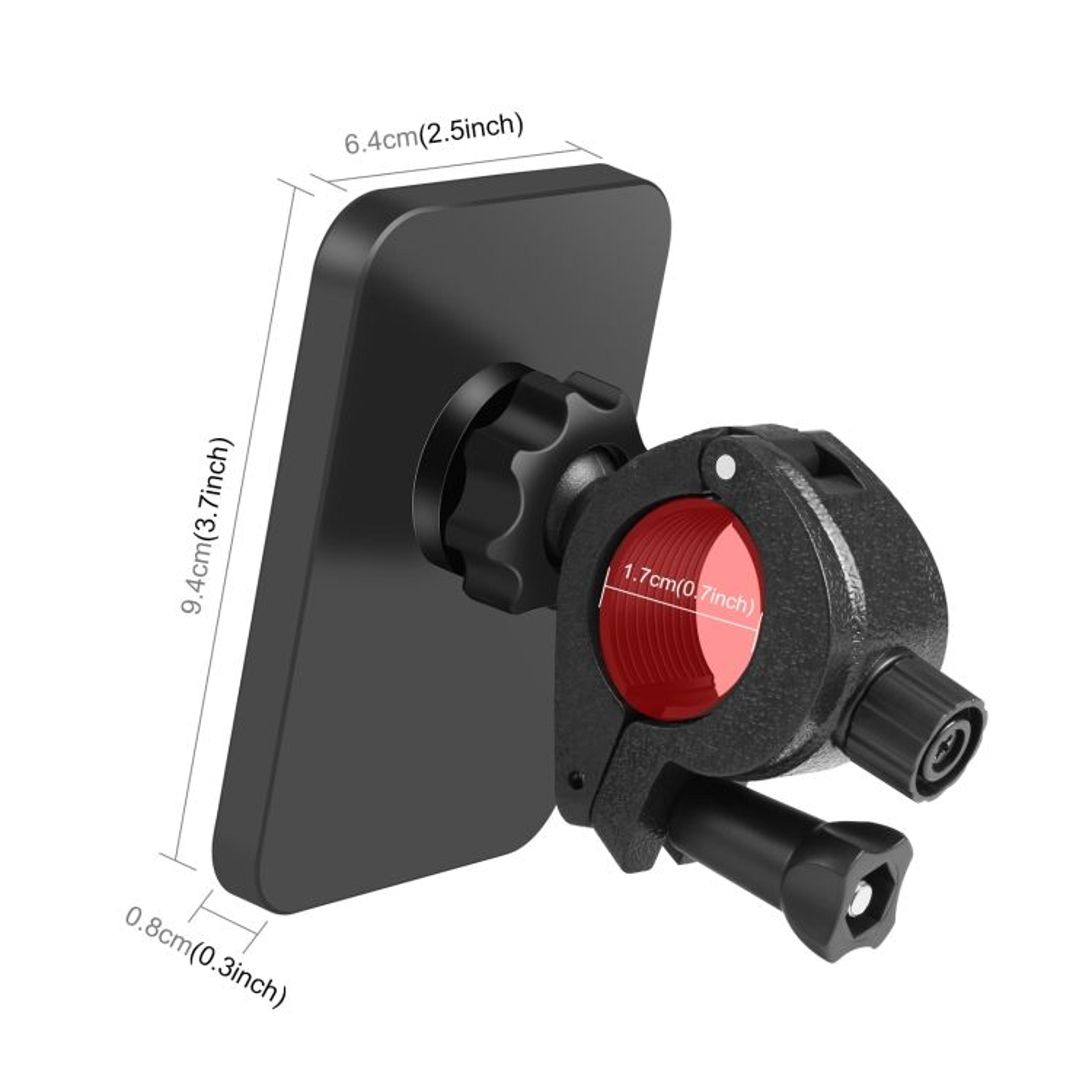 Magnetic Wireless Charger Phone Clamp Holder 15W Fast MagSafe Vlogging Mount 6