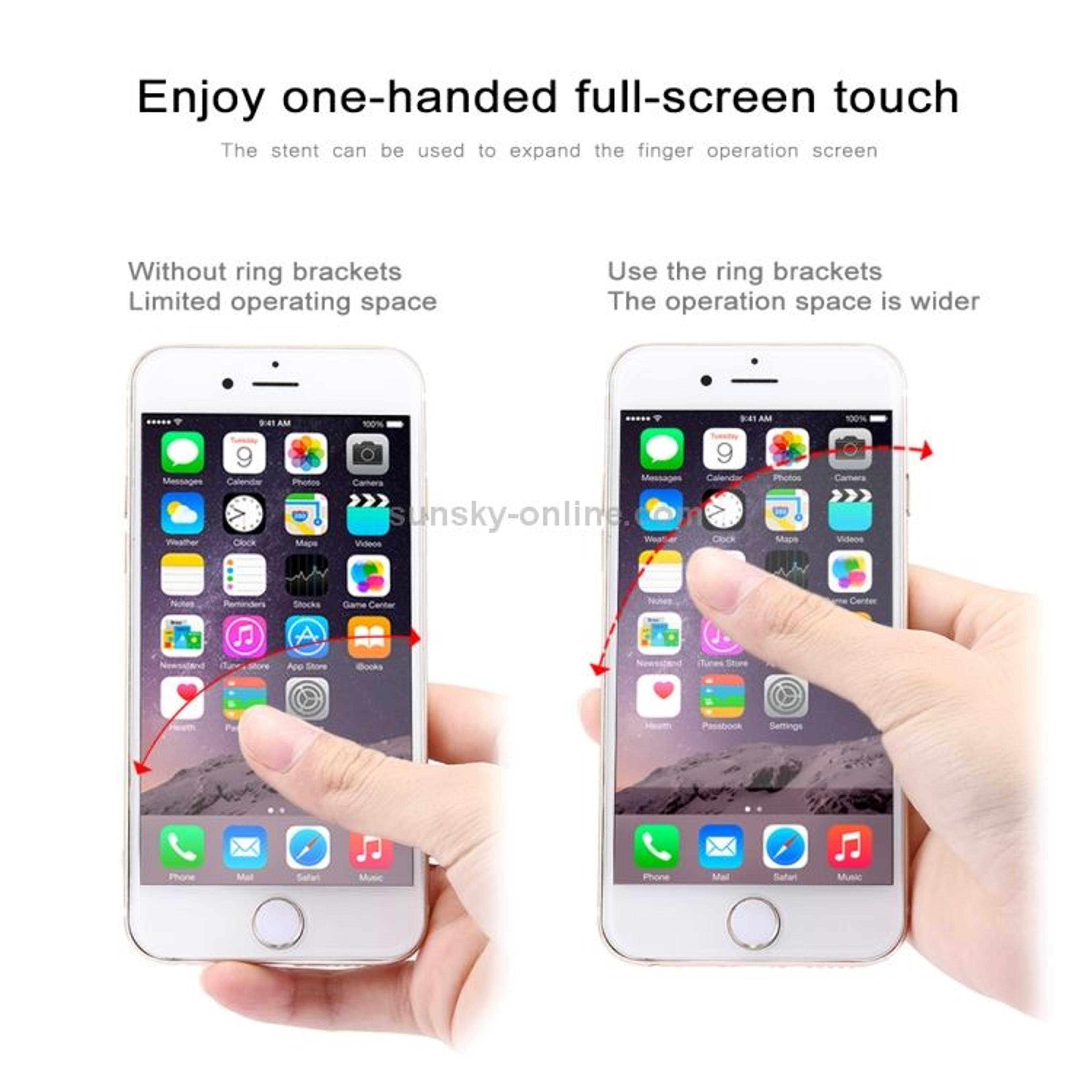 360 Rotating Phone Ring Holder Stand Grip For Secure OneHand Use 4