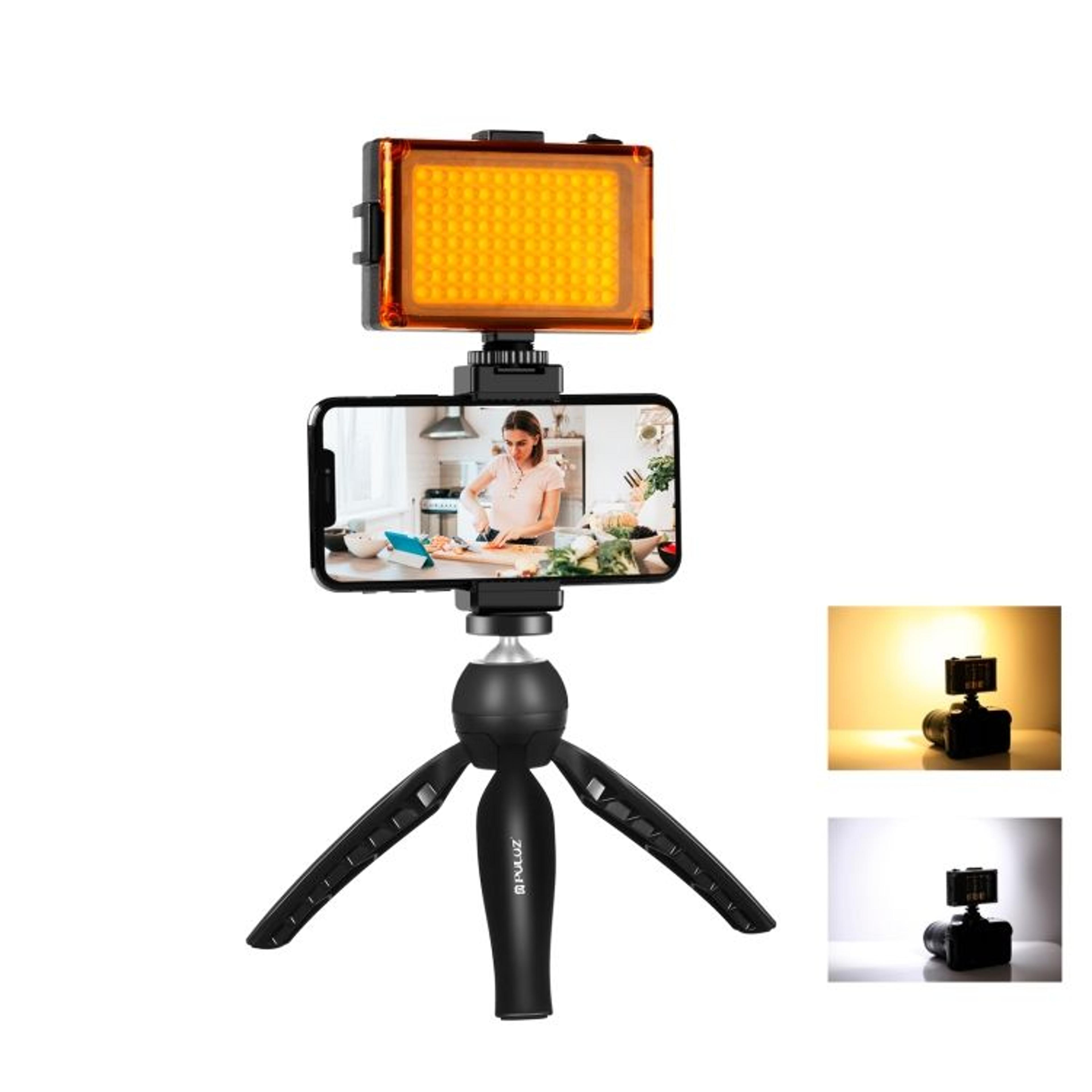 Smartphone Vlogging Kit With Microphone Tripod  Phone Holder For Content Creators 7