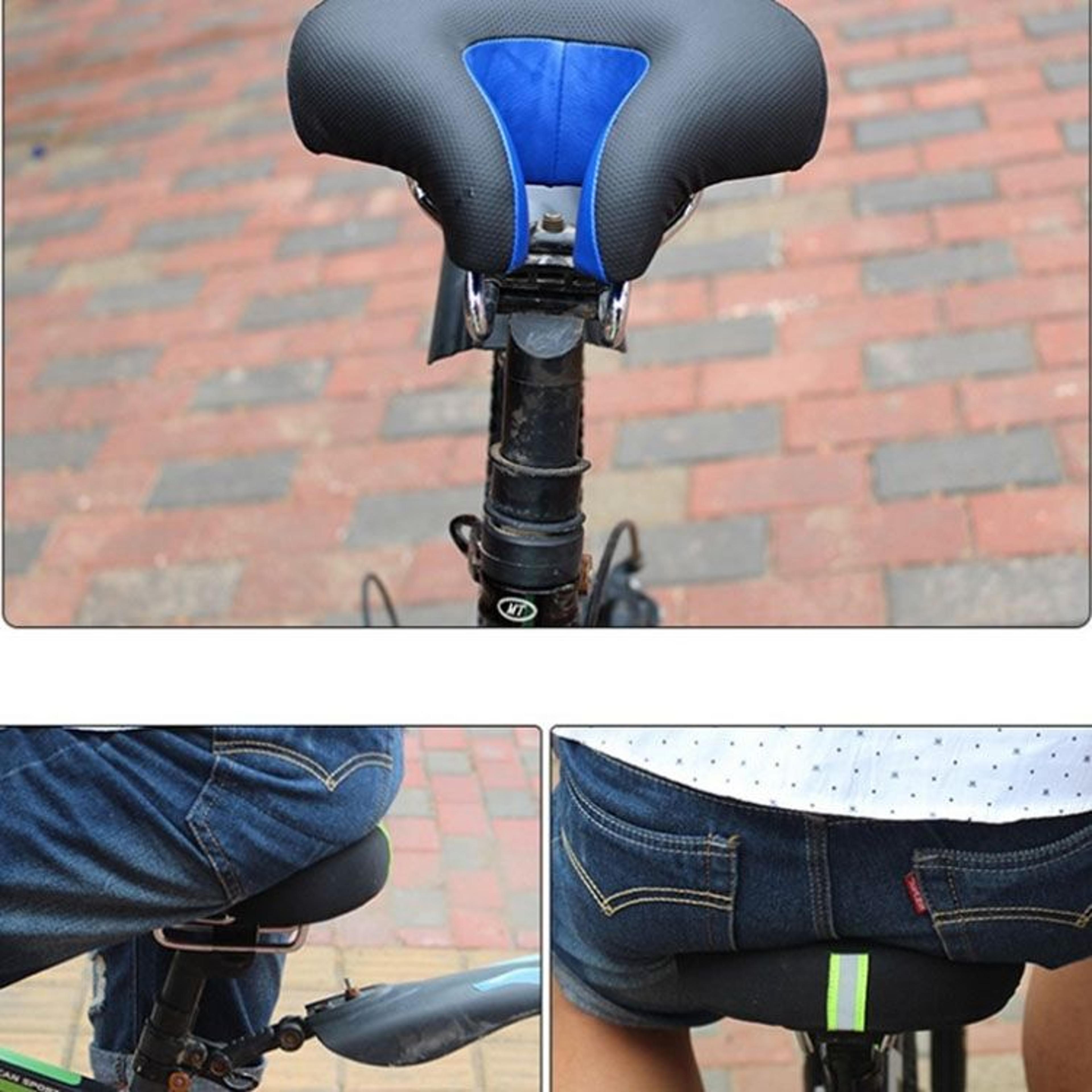 ErgoComfort Noseless Bike Seat Cushion For Men  Women Anti Pressure Soft Noseless Bicycle Saddle 4