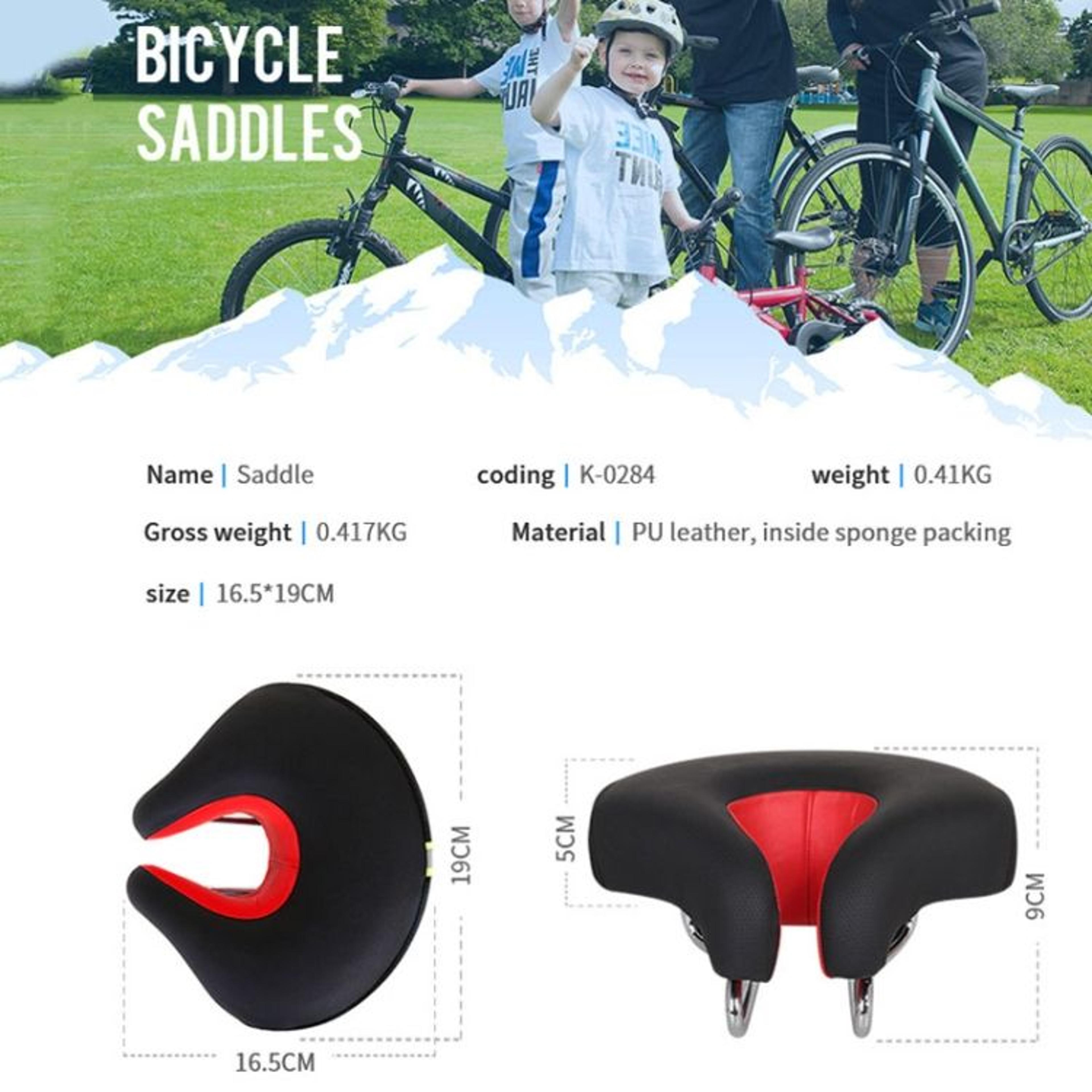 ErgoComfort Noseless Bike Seat Cushion For Men  Women Anti Pressure Soft Noseless Bicycle Saddle 2