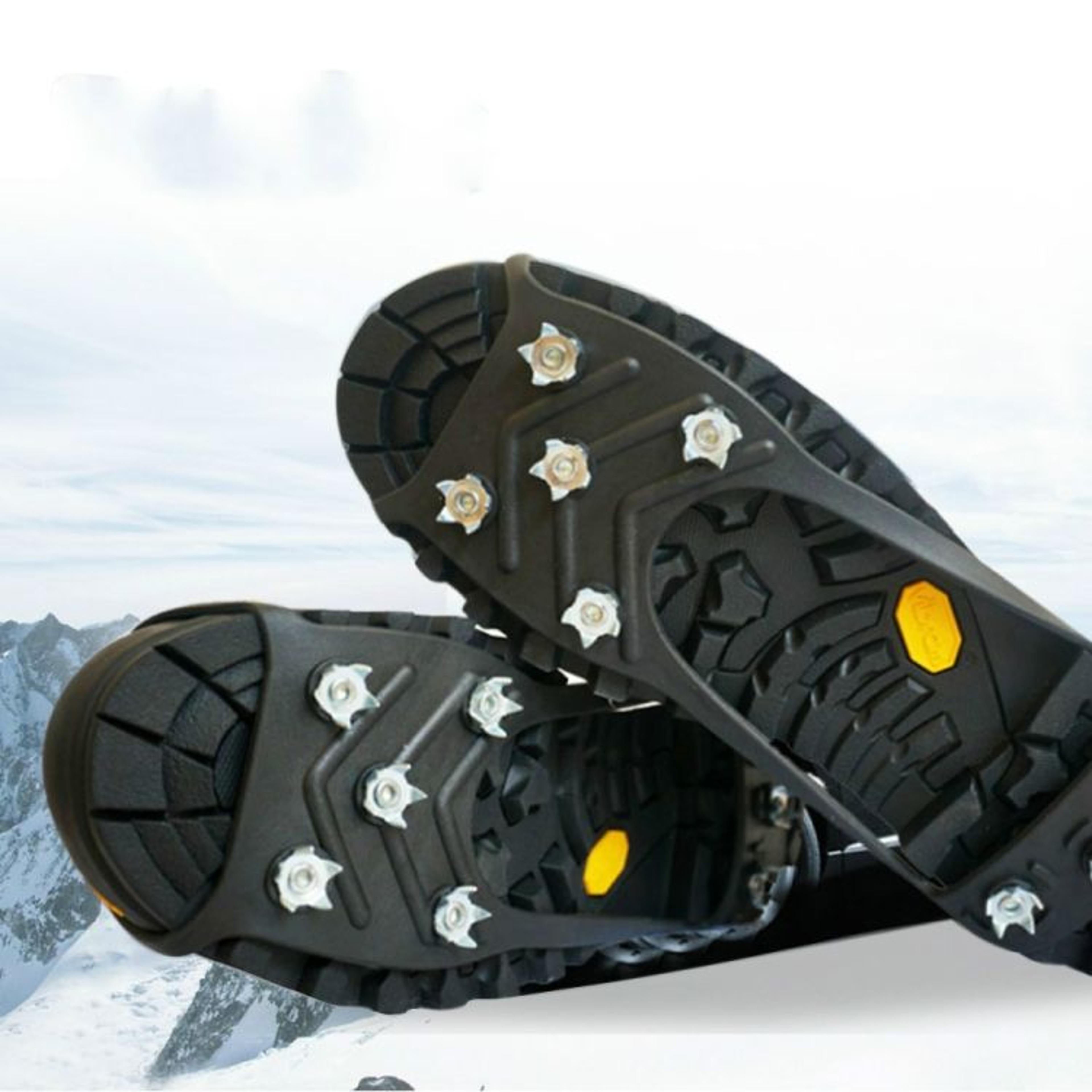 8 Teeth Ice Claw AntiSlip Shoe Covers For Snow  Ice Grip Durable Winter Traction Cleats 6