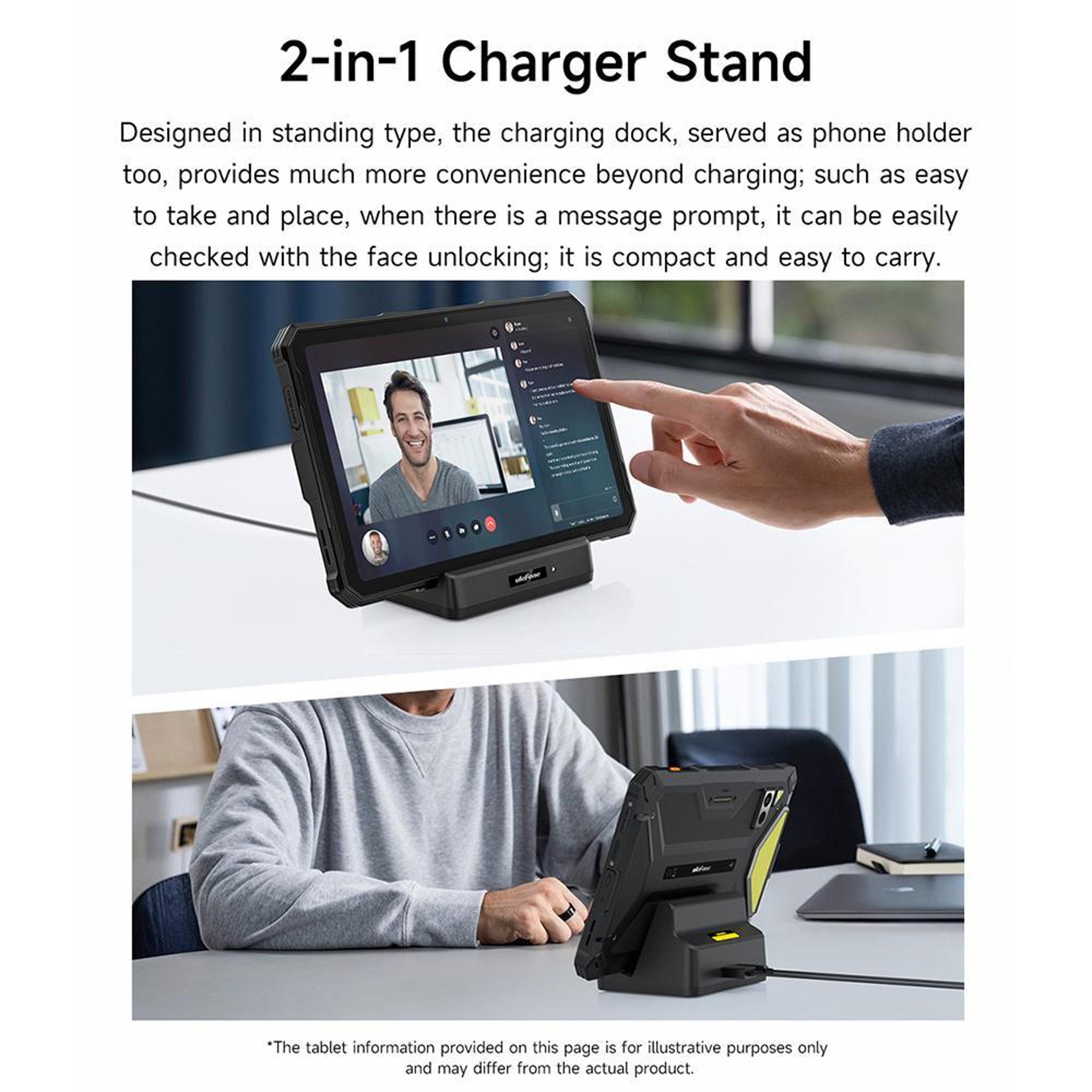 AirCooled Wireless Charger Stand Fast Charging Dock For IPhone  Android 10