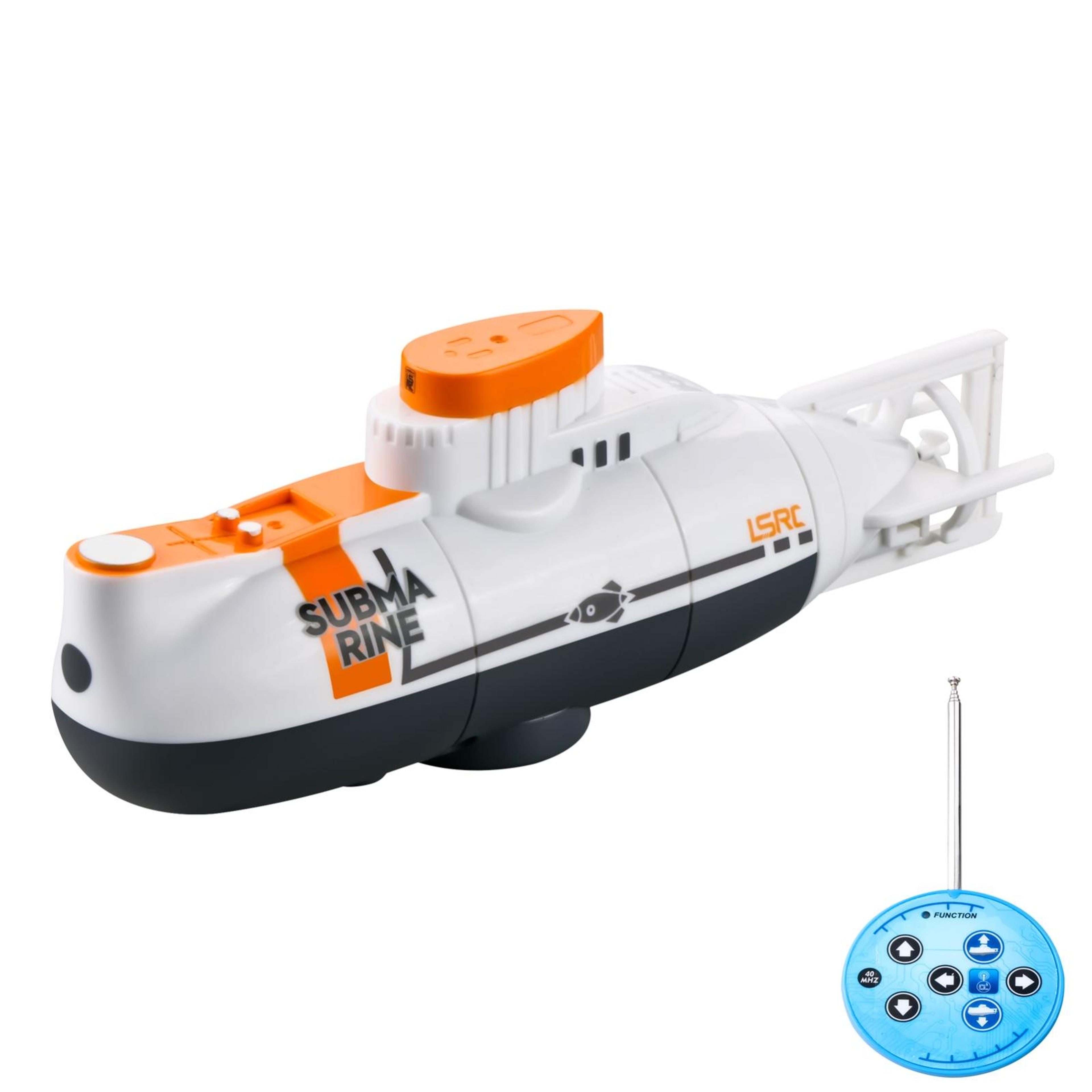 Mini RC Submarine Toy For Kids USB Rechargeable Waterproof Remote Control Submarine 2