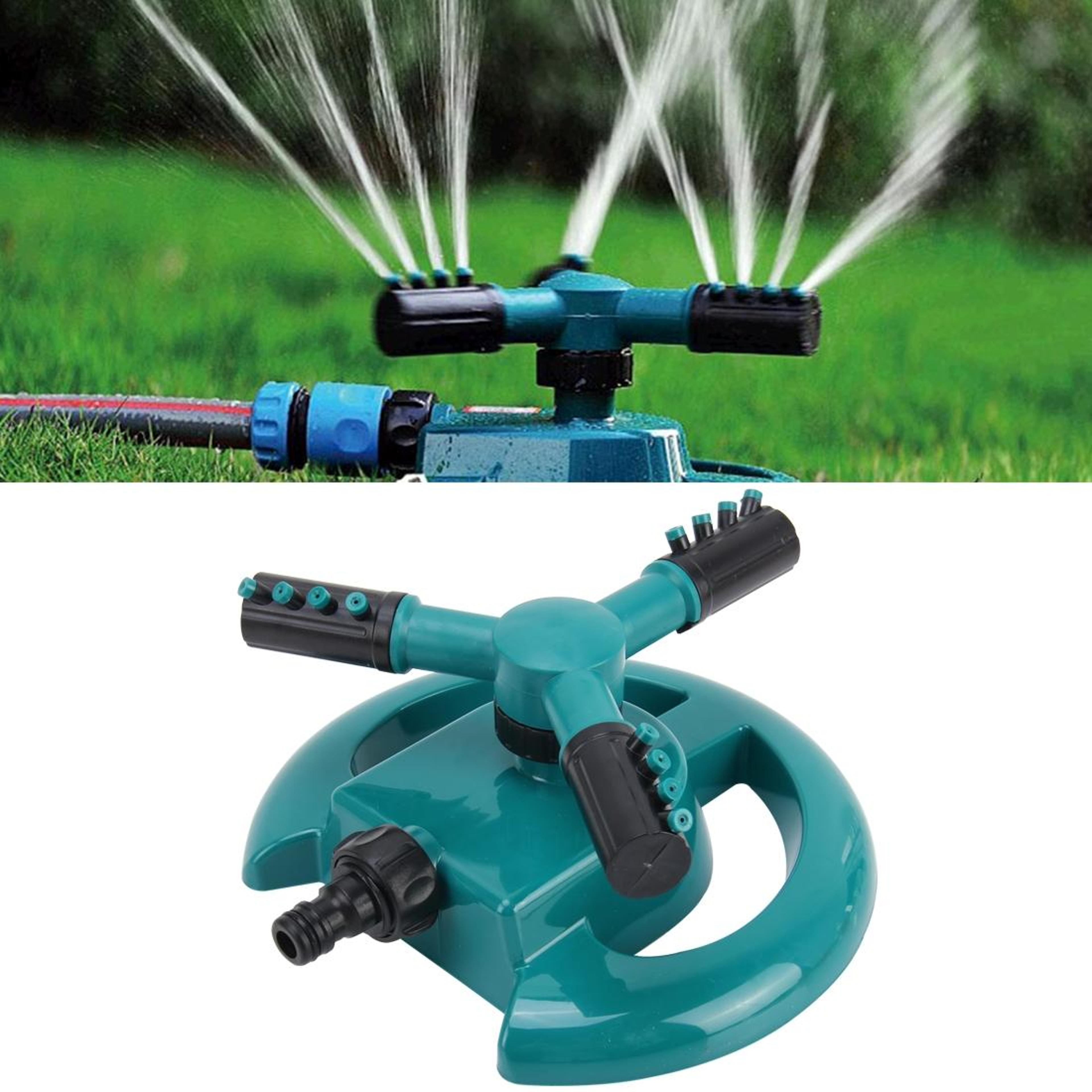 360 Rotating Garden Sprinkler With Adjustable Range  12 Inch Connector 1