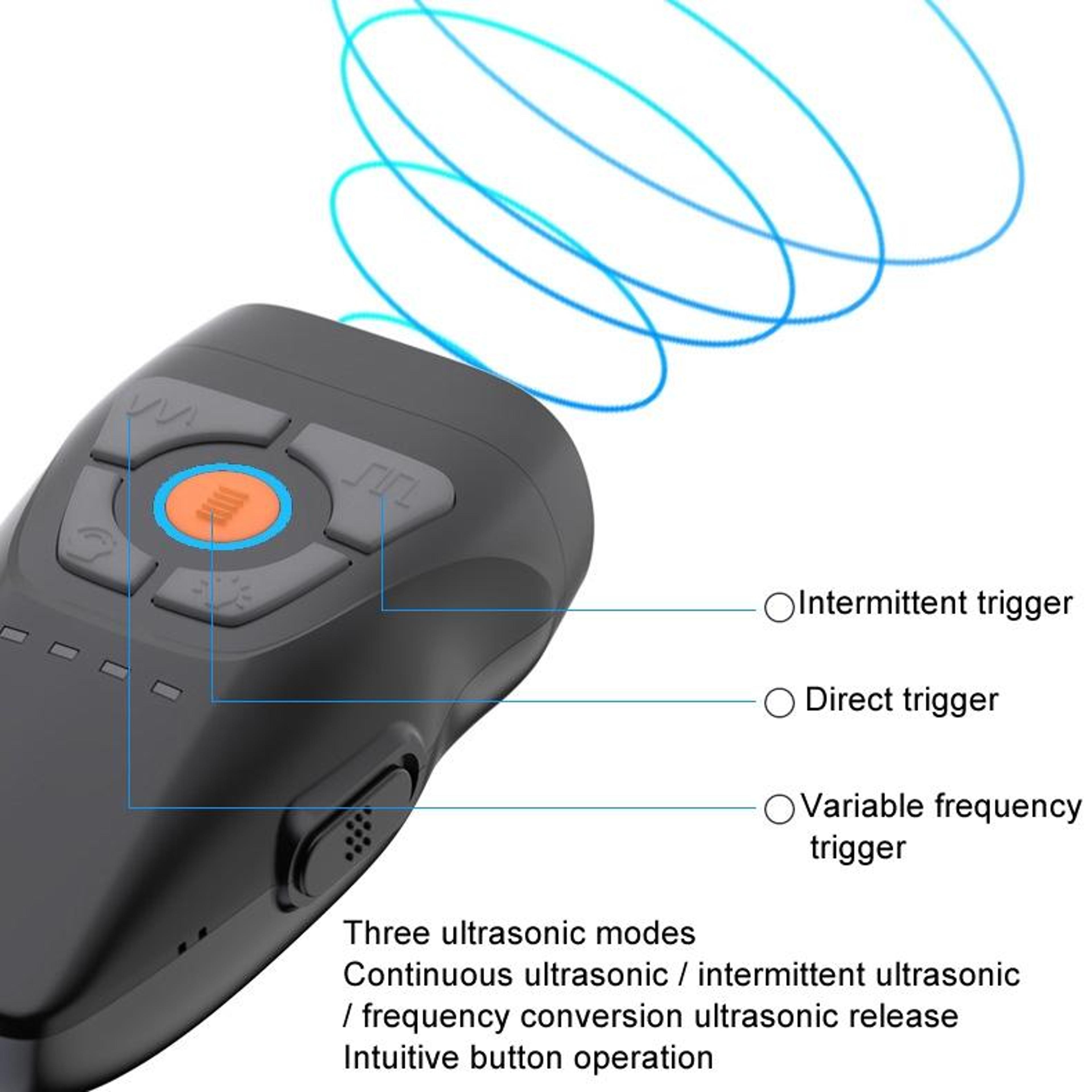 Ultrasonic Dog Repeller  Trainer With Flashlight And Power Bank 3