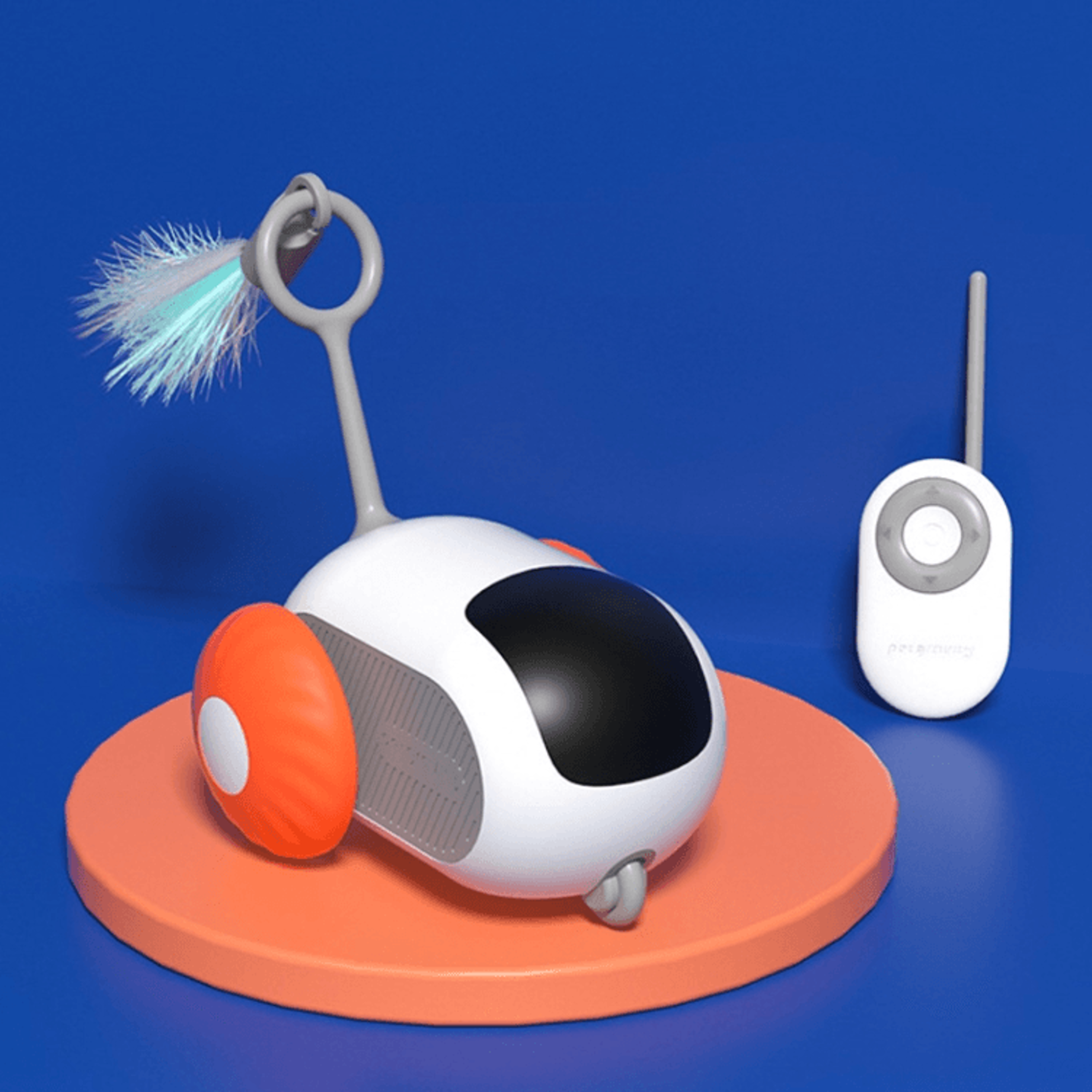 Smart Interactive Cat Toy Car With Remote Control And Motion Sensor Play 11