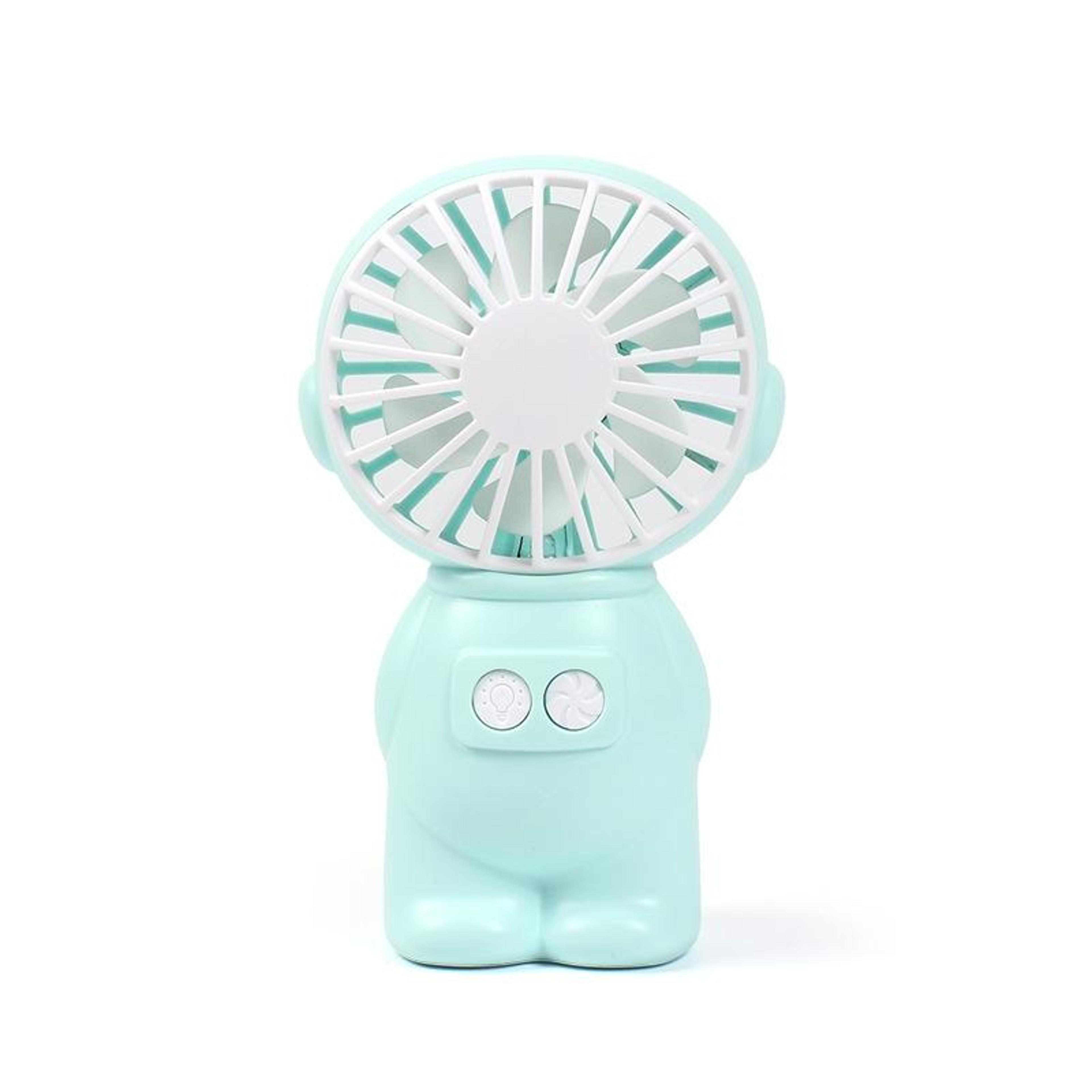 Portable USB Handheld Fan With Night Light Quiet Mini Desk Fan For Office Travel Camping 8
