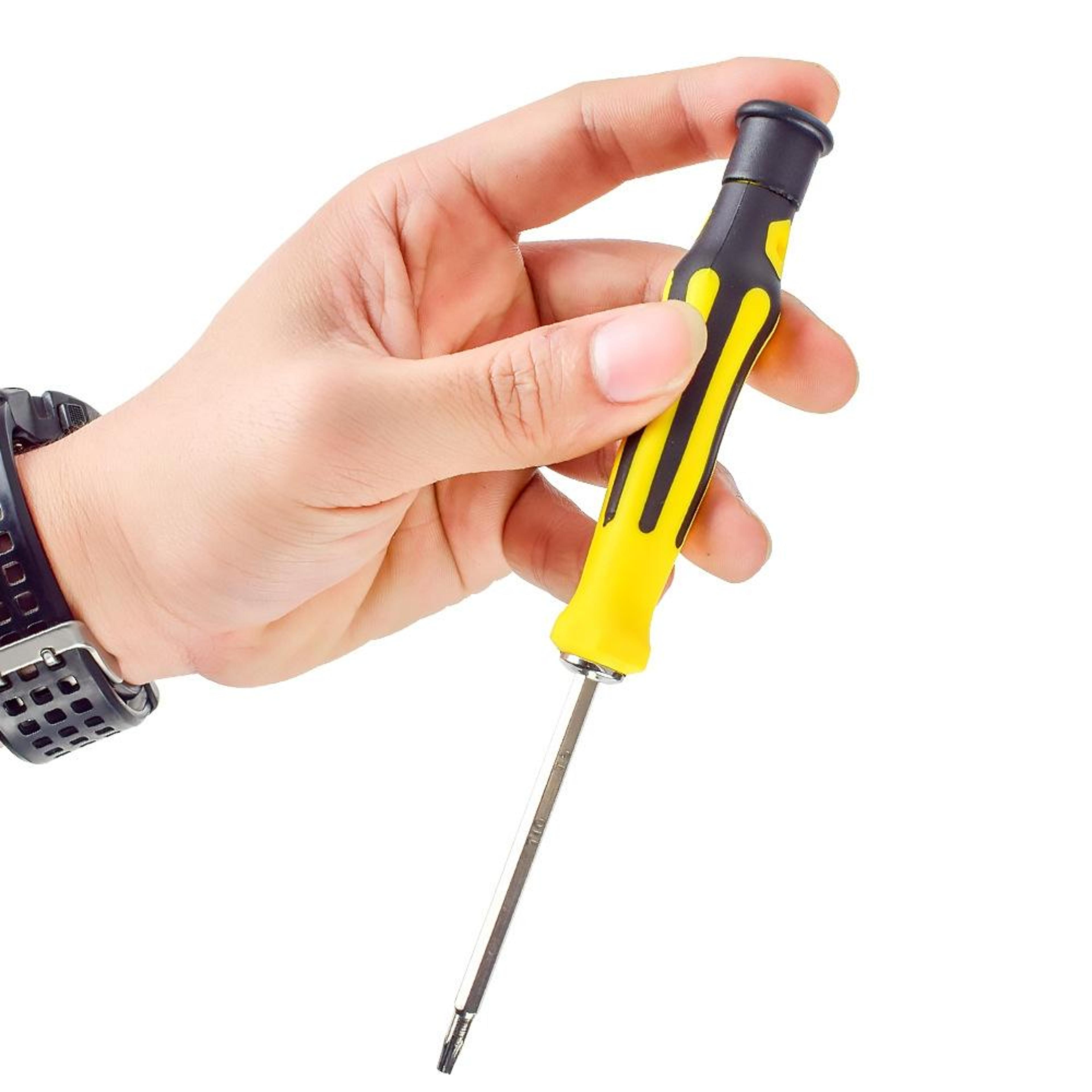 6in1 80MM Magnetic Precision Screwdriver Set Compact Multi Tool Repair Kit 7
