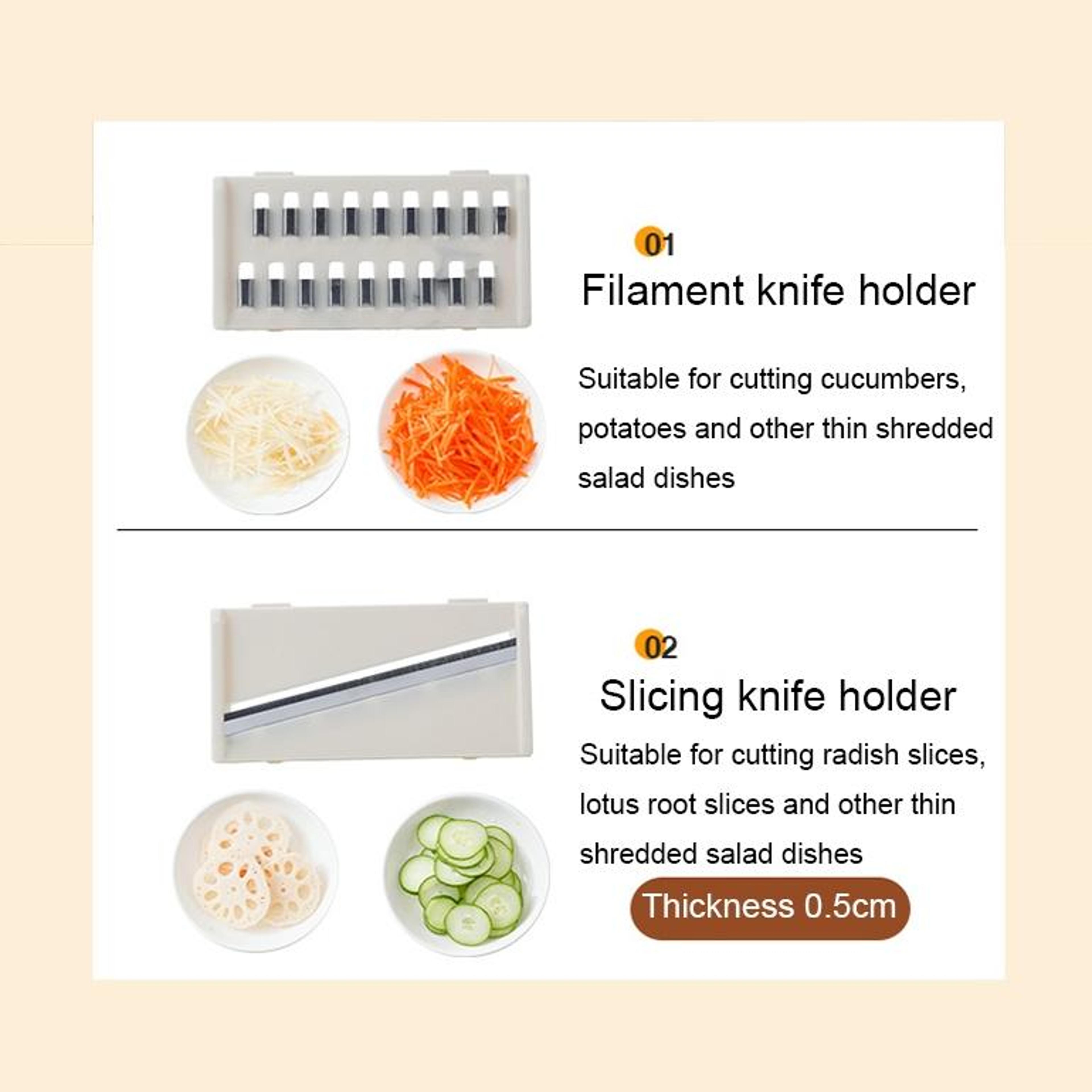 Large Capacity Vegetable Dehydrator  Kitchen Drain Basket With Builtin Vegetable Slicer 3