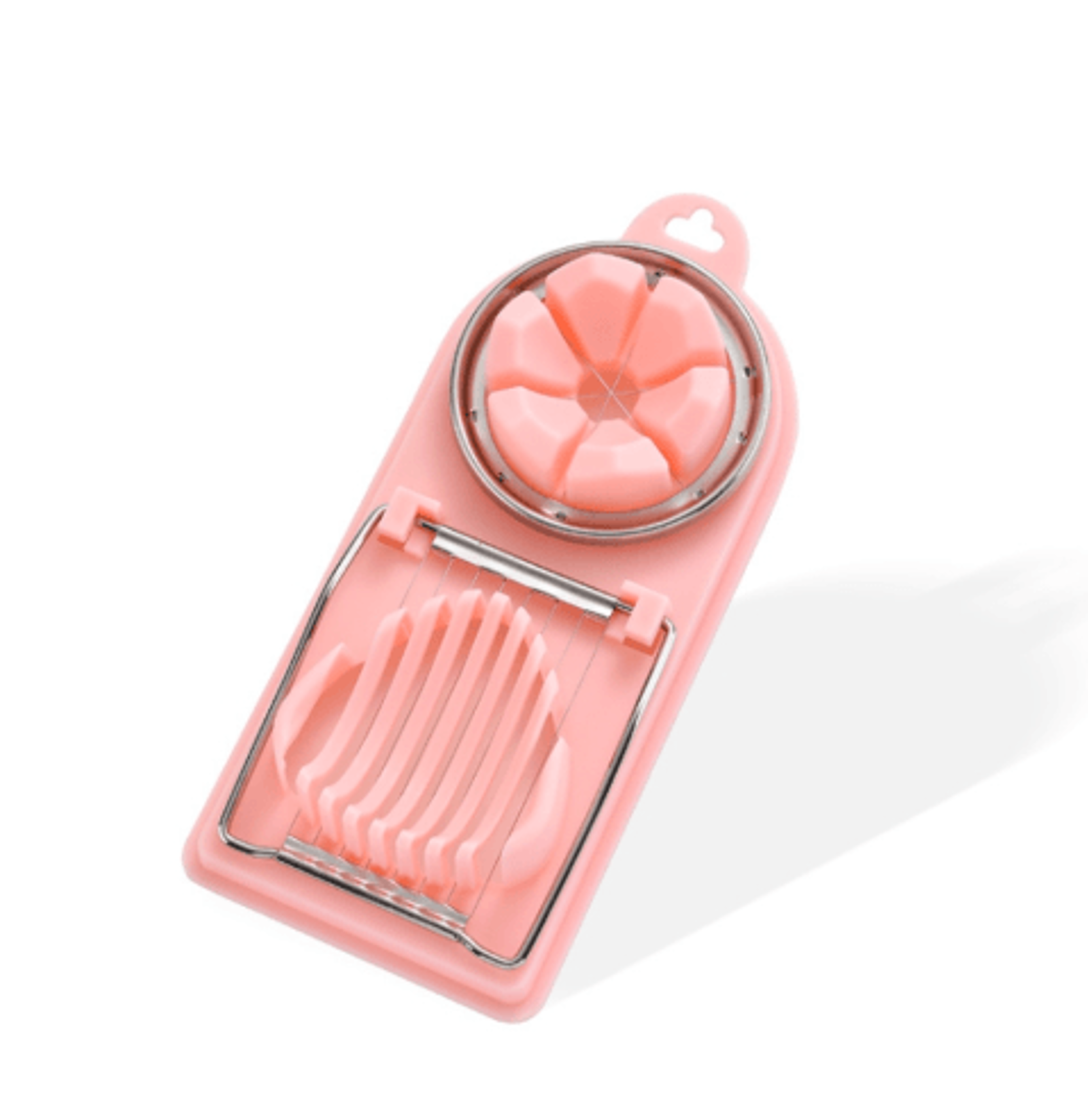 Egg Slicer And Egg Cutter Set For HardBoiled Eggs And Soft Fruits 4