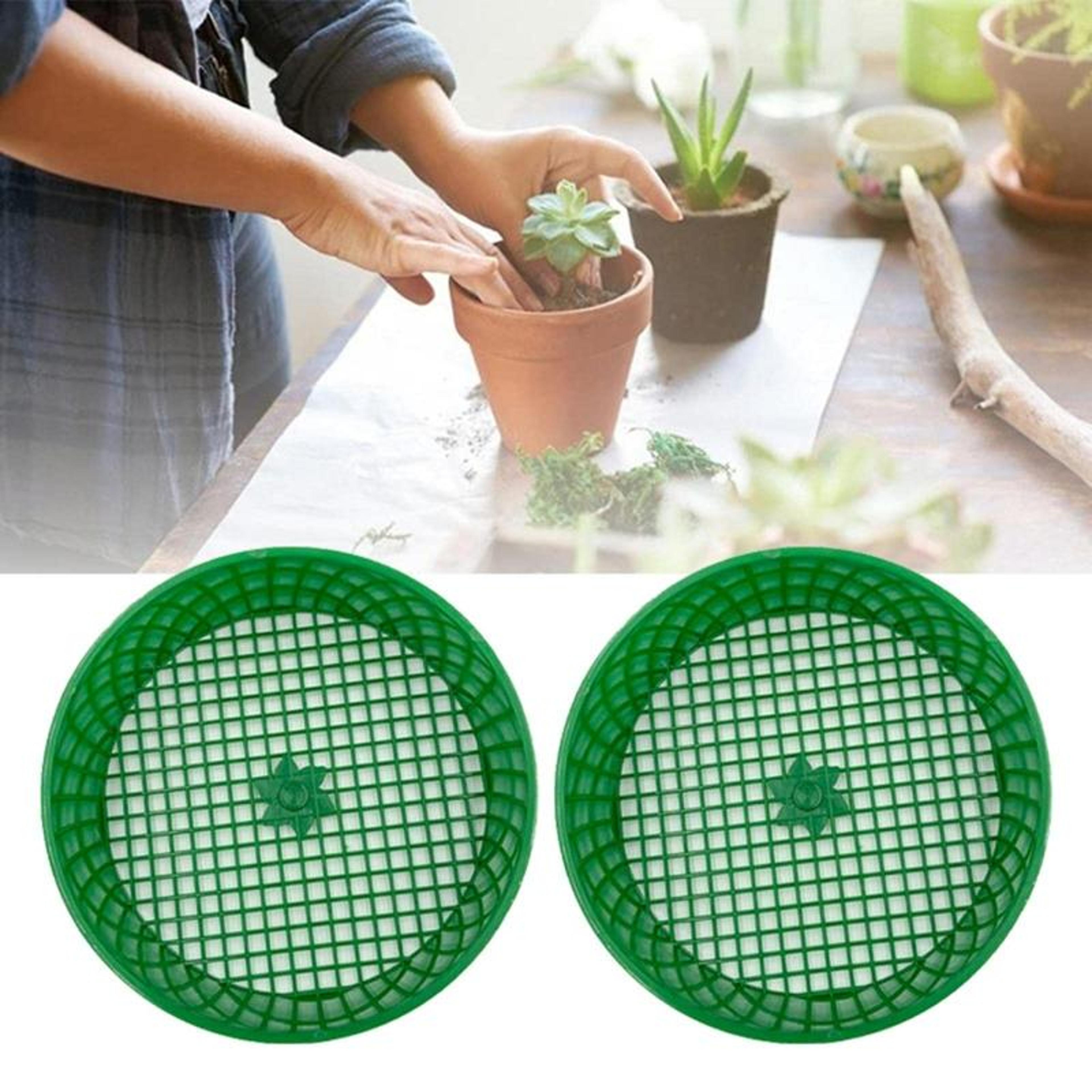 Garden Soil Sifter Screen Lightweight Gardening Sieve Tool For Fine Soil  Sand Filtering 5