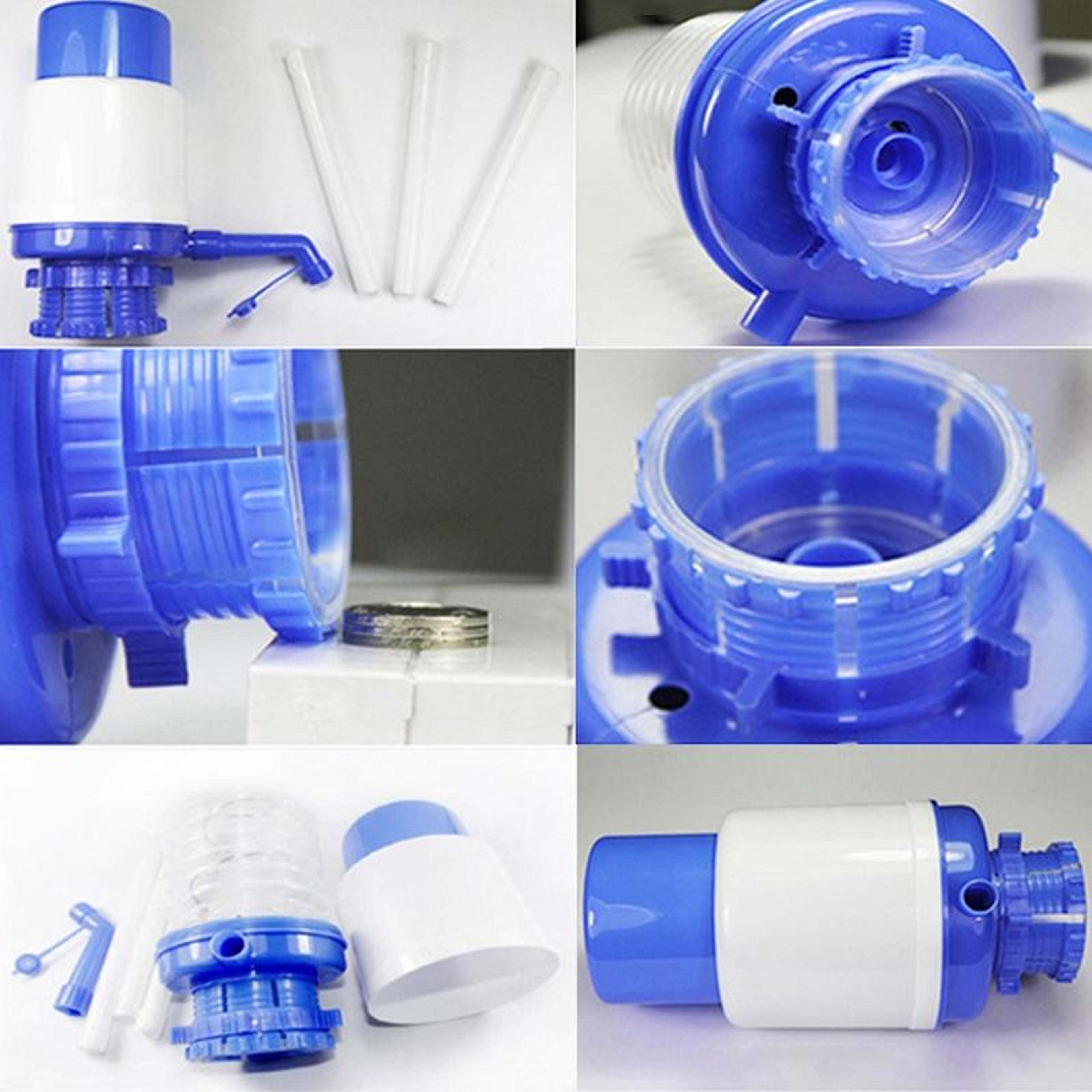 Manual Water Bottle Pump Dispenser Portable Hand Press Drinking Water Pump 6