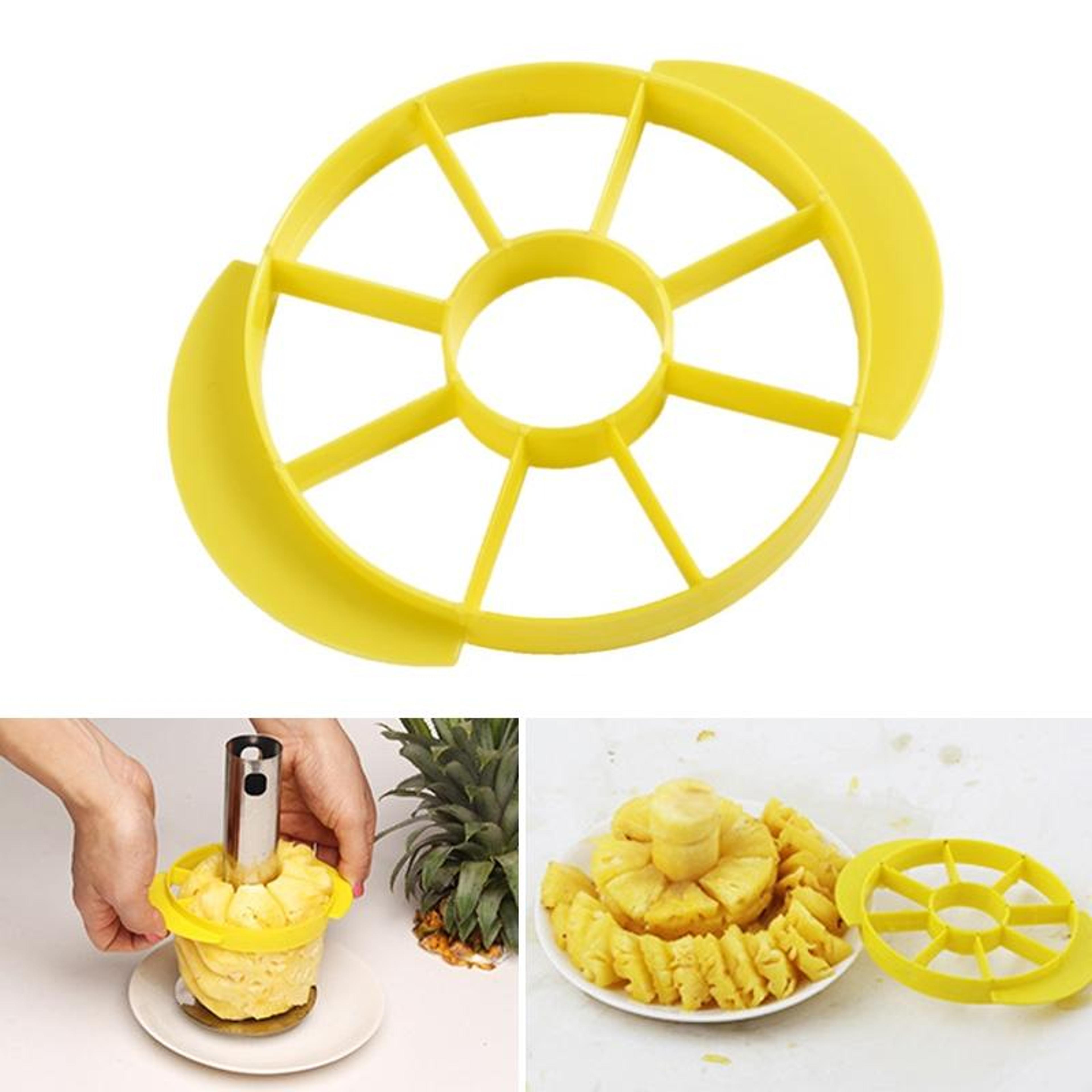 Stainless Steel Pineapple Corer Slicer Easy Fruit Cutter Tool 9