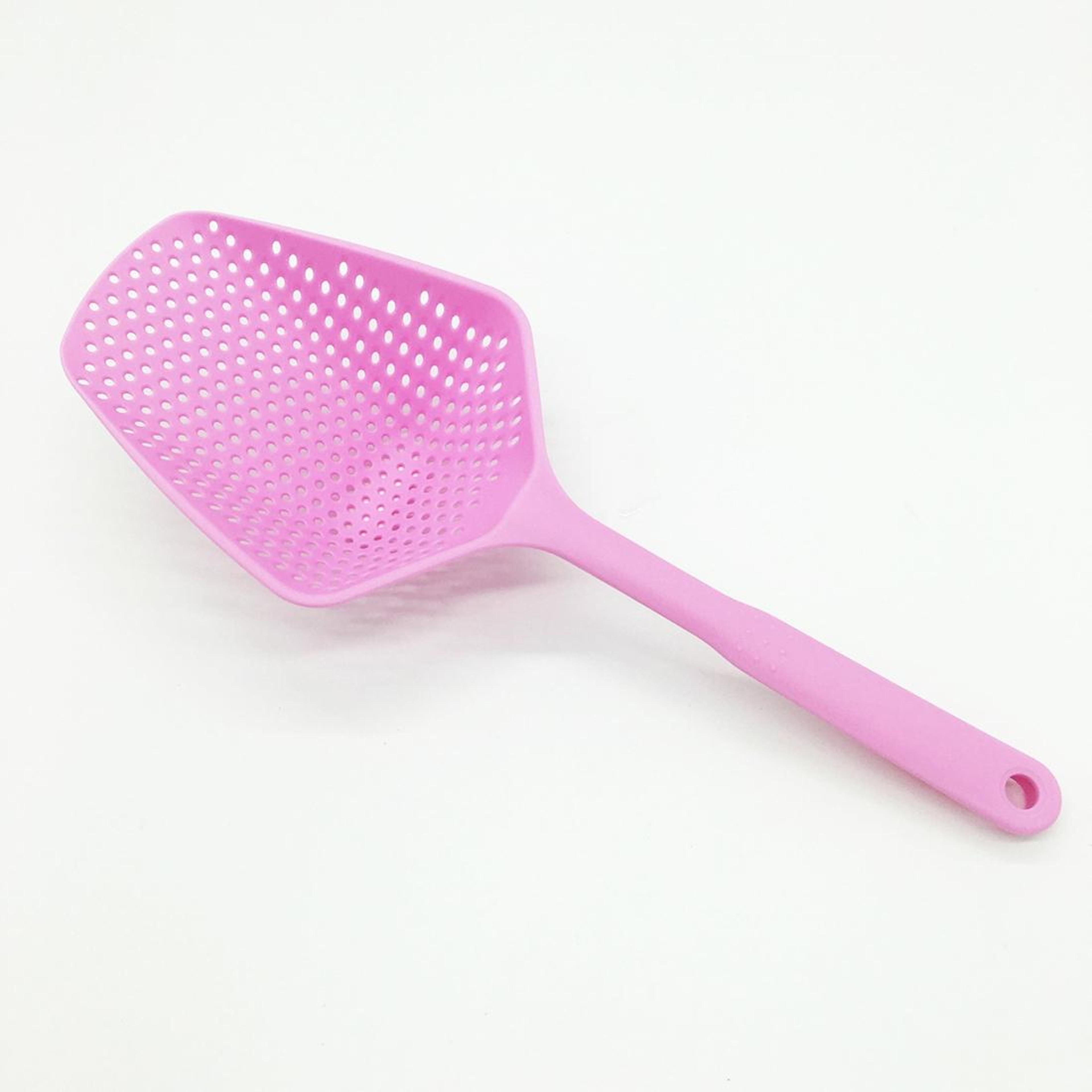 Multiuse Plastic Strainer Scoop Colander Spoon For Kitchen Draining 0