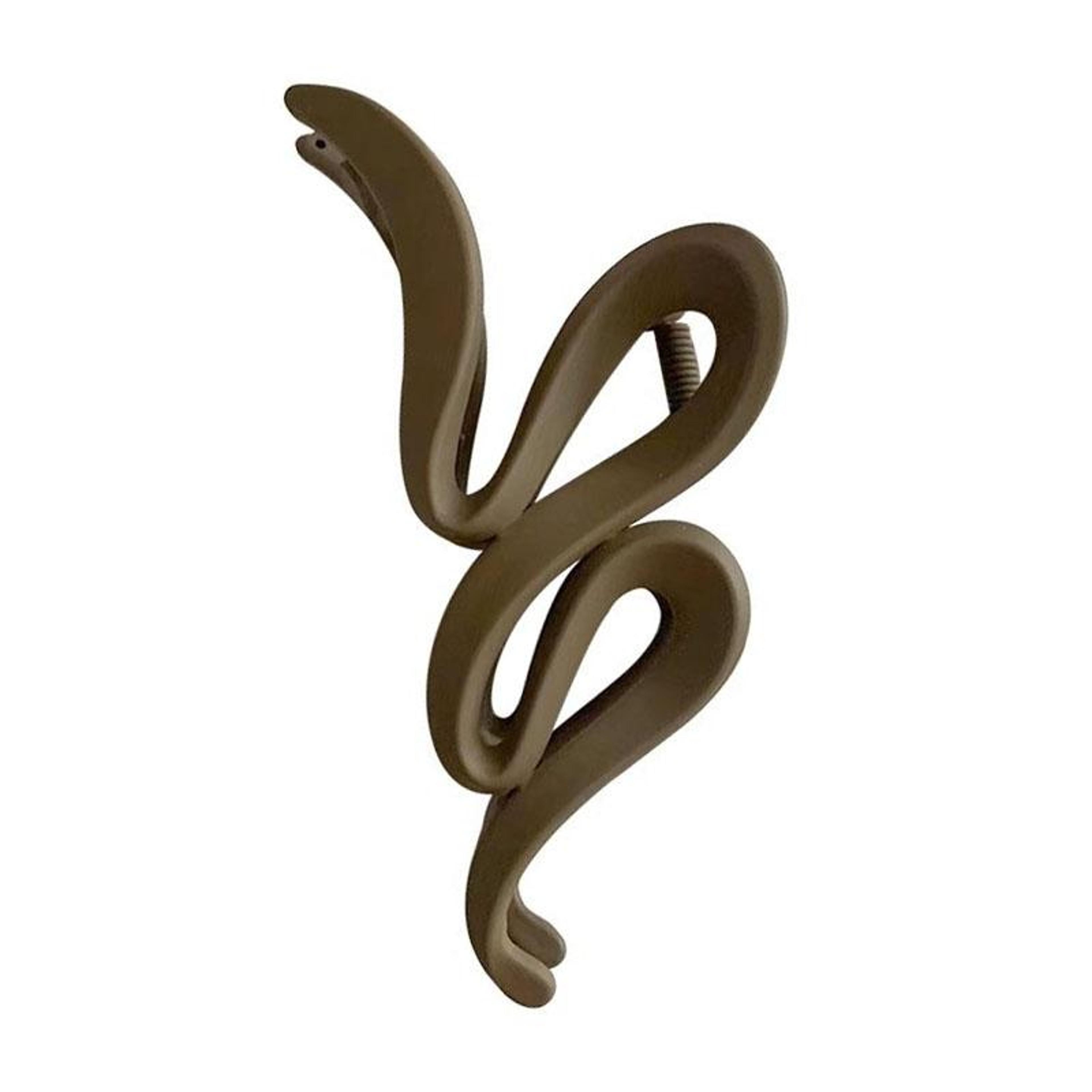 Large Frosted Wave Hair Claw Clip For Thick Hair Non Slip Shark Clip For Women 5