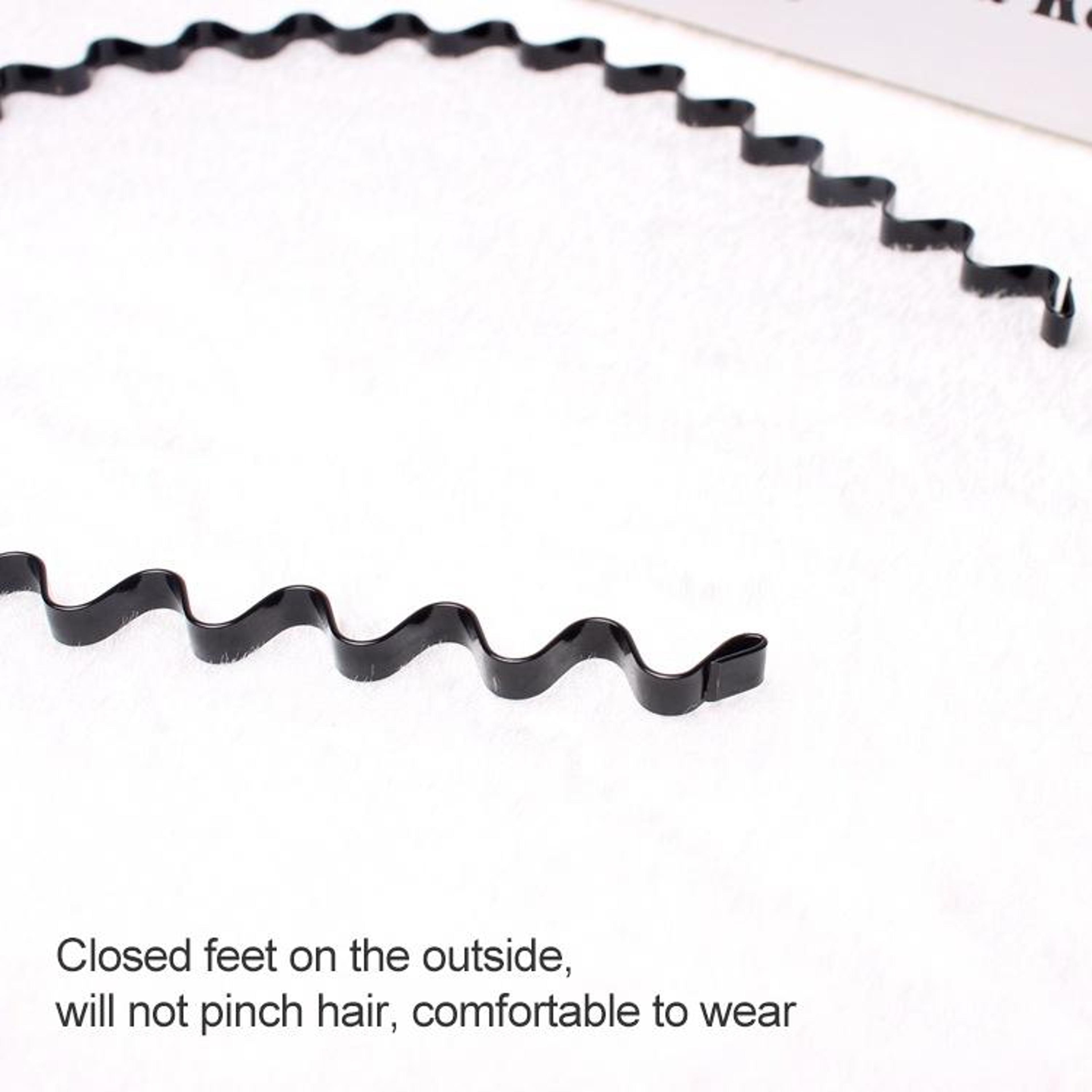 Wavy Headband Non Slip Sport Headband For Men  Women Lightweight Hair Hoop 2
