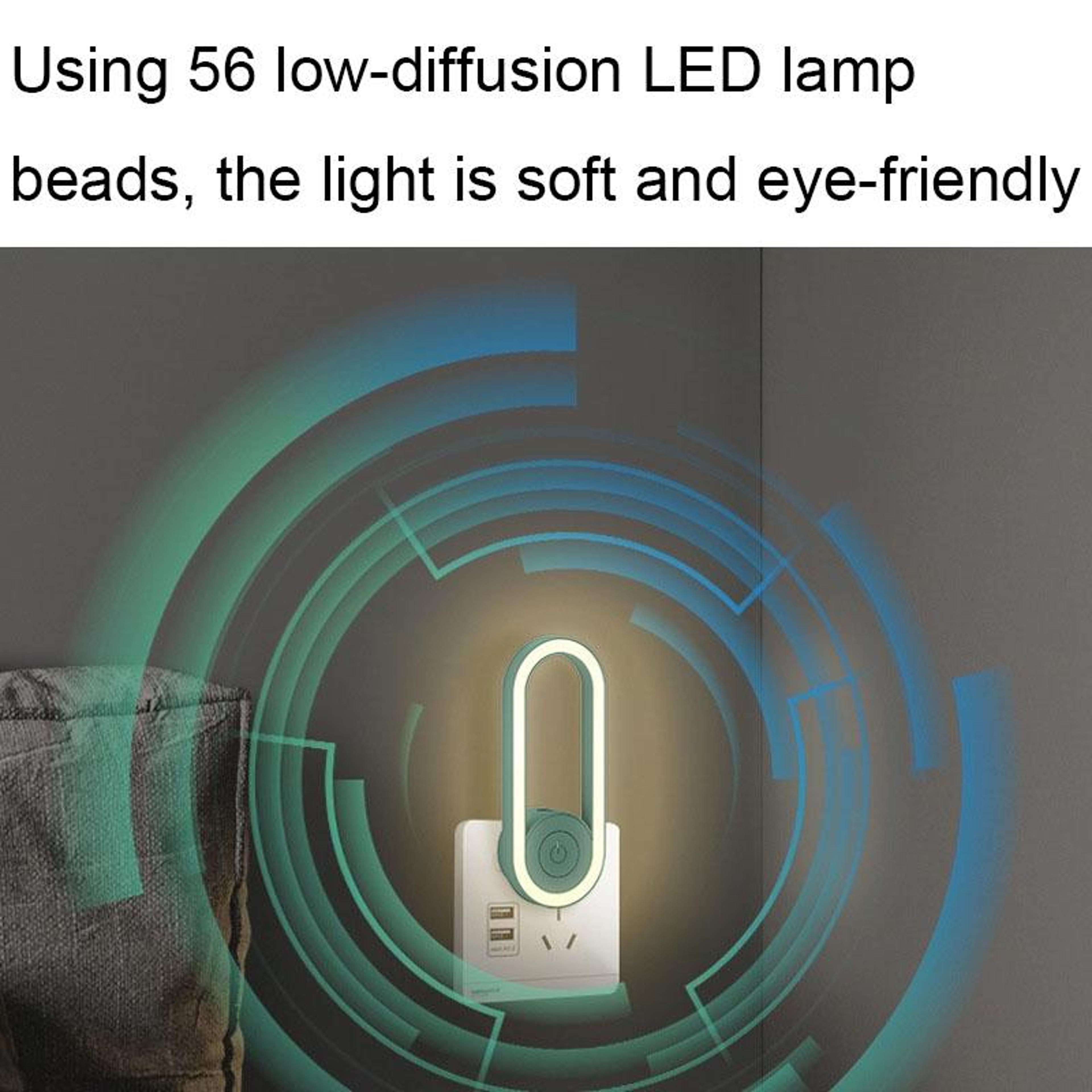 Ultrasonic Mosquito Repellent Night Light Indoor Electronic Pest Control Device 3
