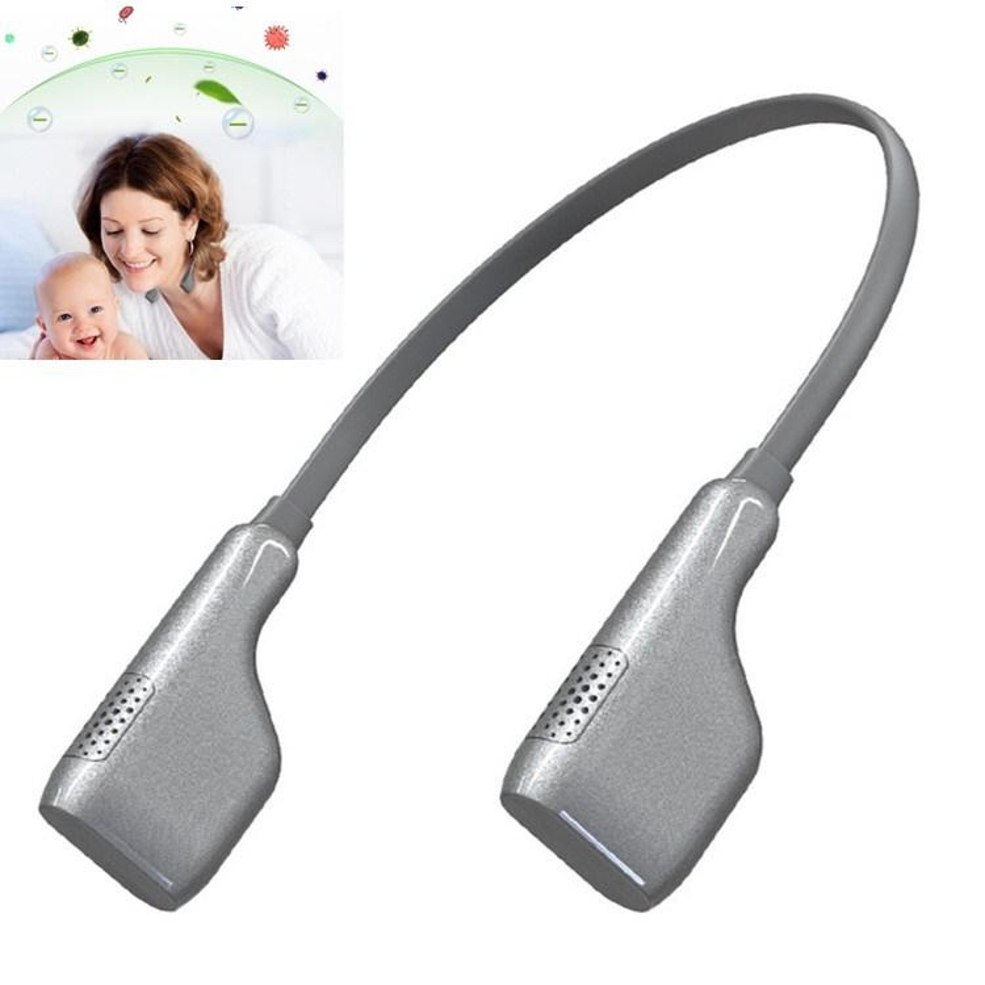 wearable air purifier necklace with negative ion technology portable personal air cleaner