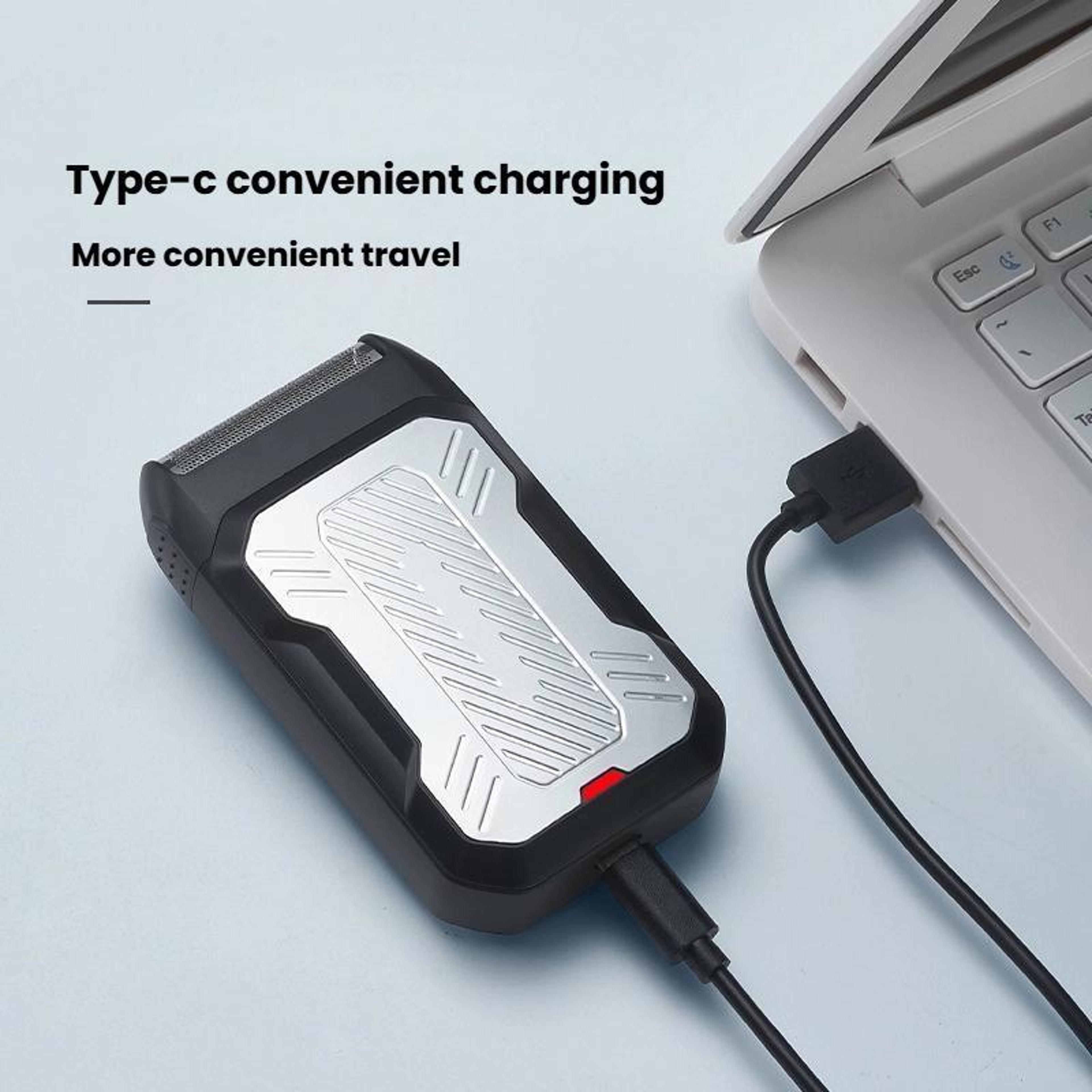 Rechargeable Electric Shaver For Men With Pop Up Trimmer  Wet Dry Shaving 12