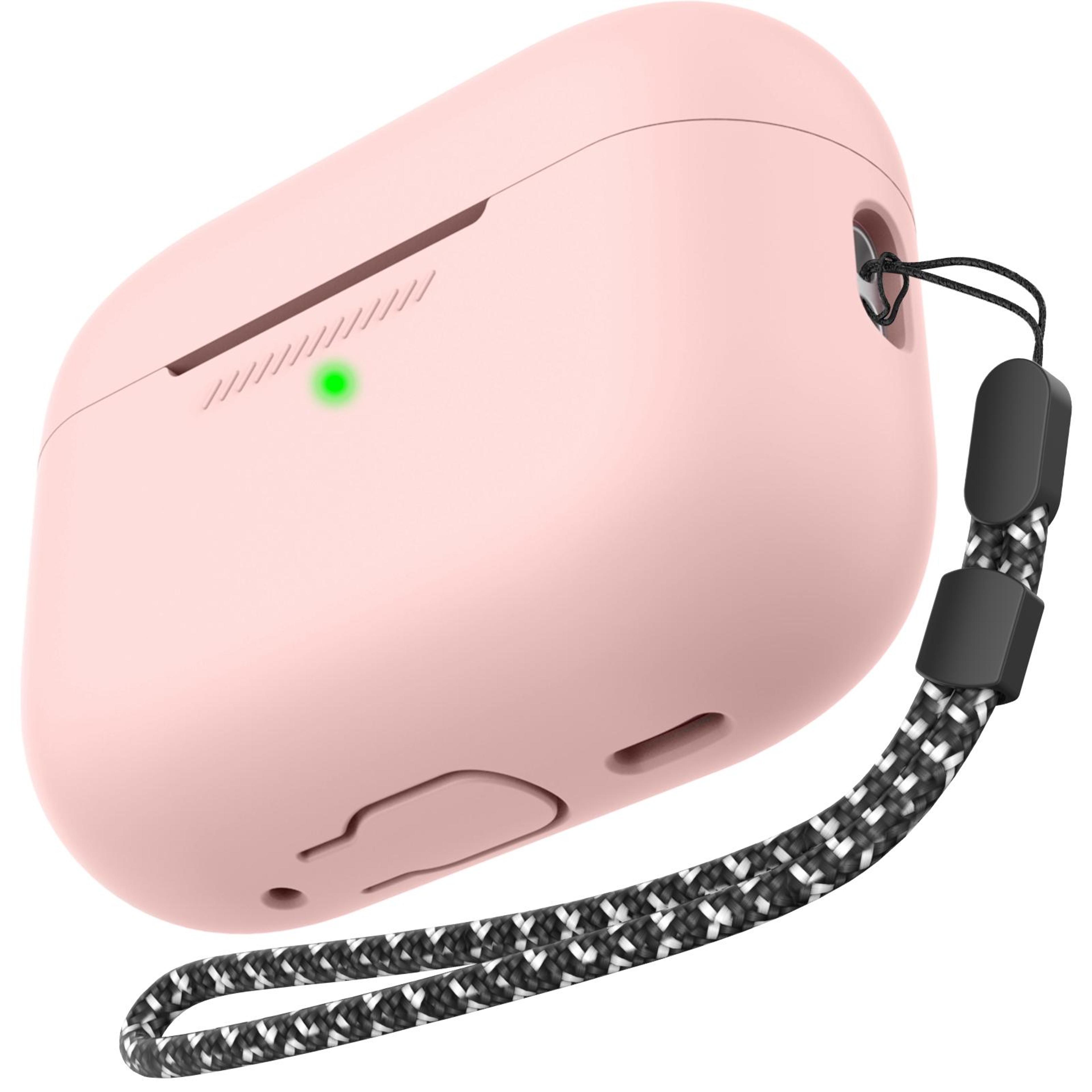 AirPods Pro Case Silicone Protective Cover With Lanyard Shockproof Slim Fit 16