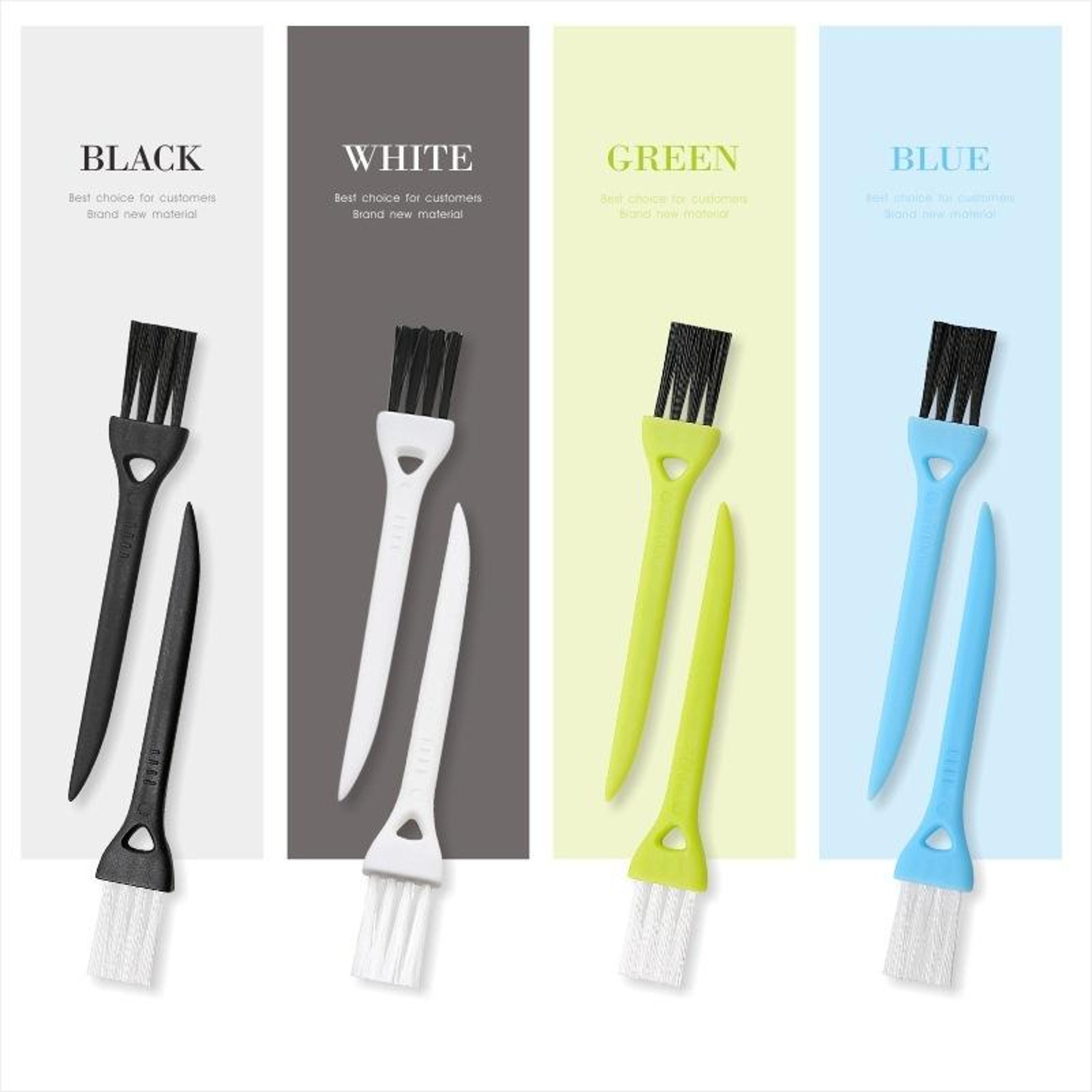 Mini Crevice Cleaning Brush Set For Tight Spaces Razor Brush  Groove Cleaning Tool 4