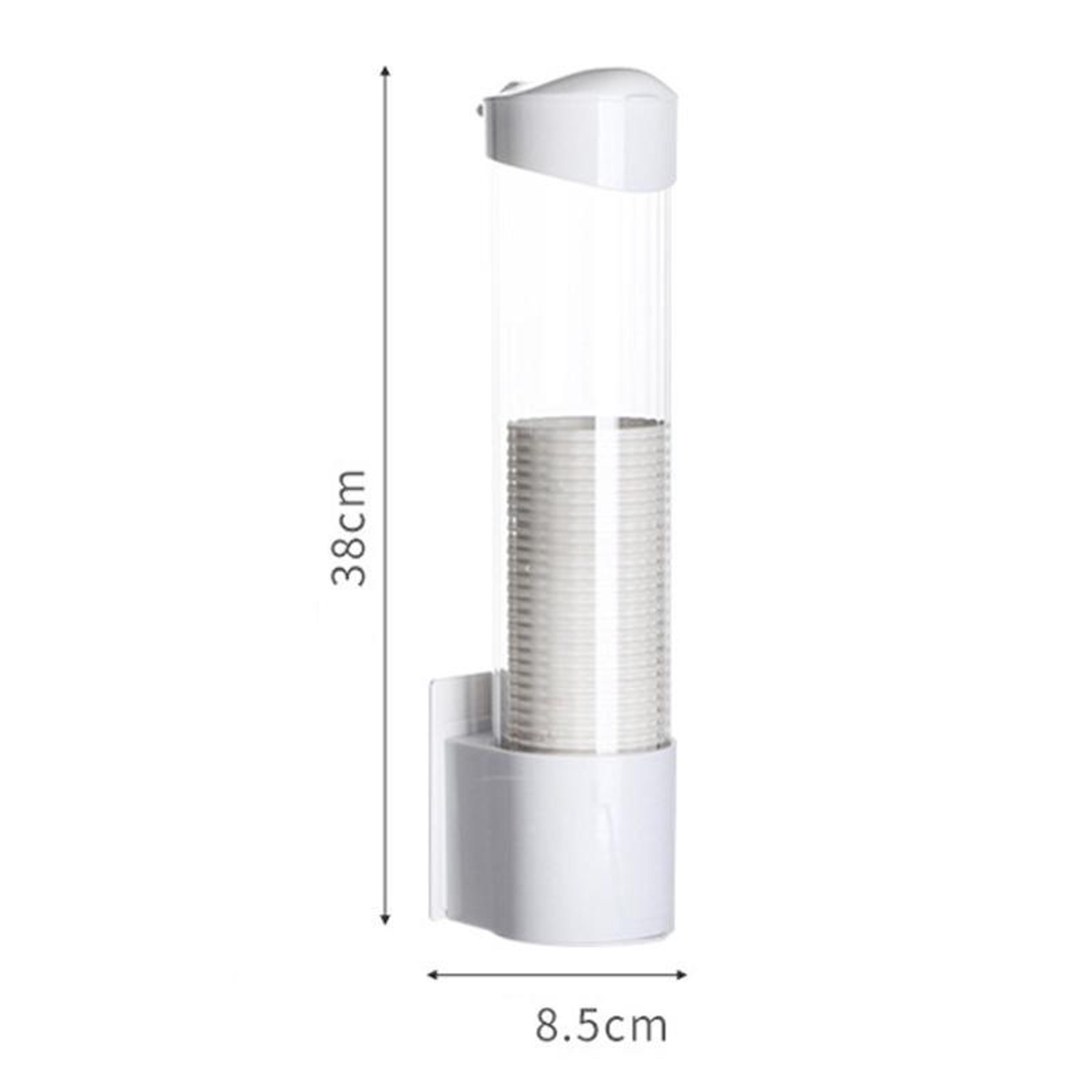 Wall Mounted Automatic Cup Dispenser With Dust Cover Space Saving Cup Holder Dispenser For Kitchens 2
