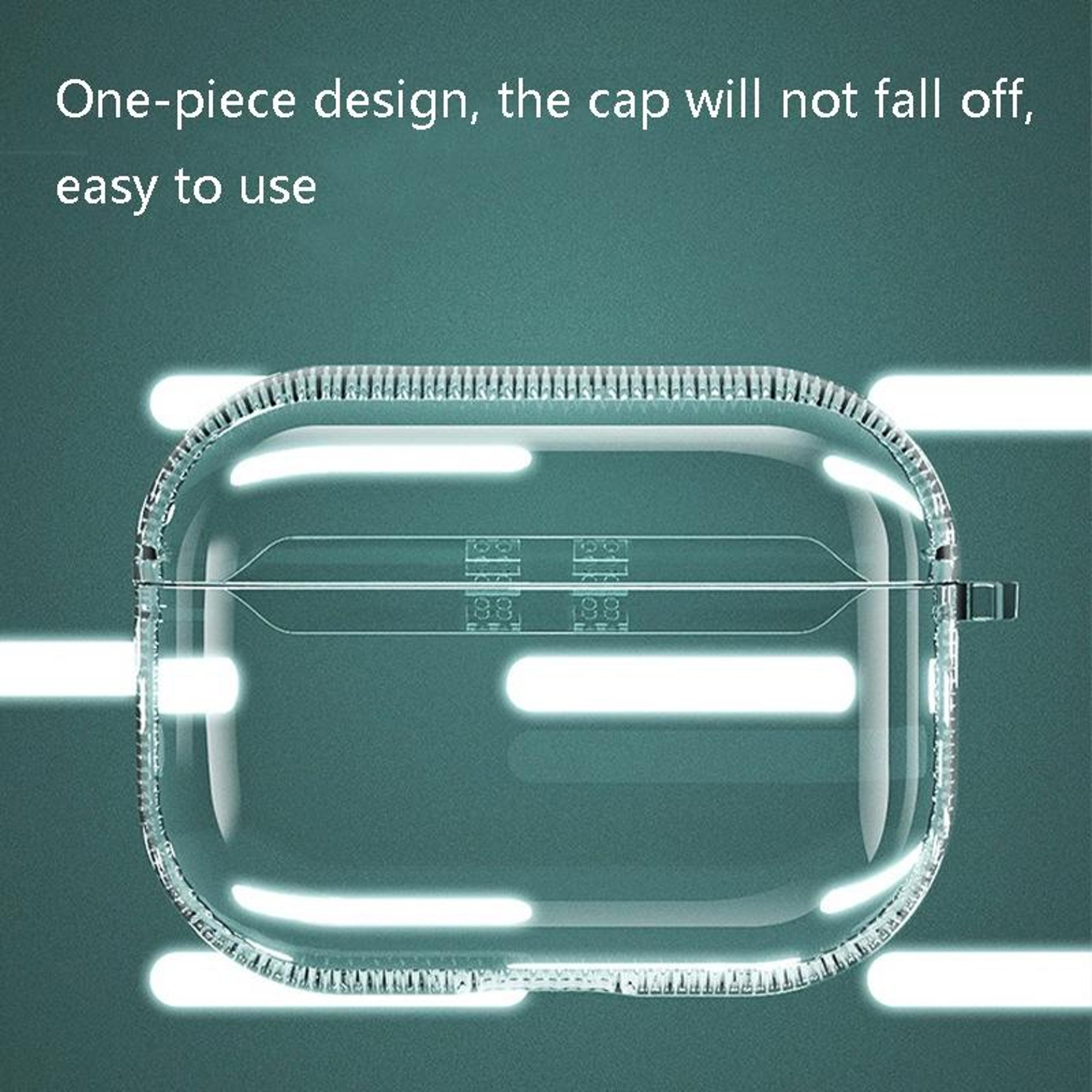 Clear Shockproof TPU AirPods Pro Case Covers 2