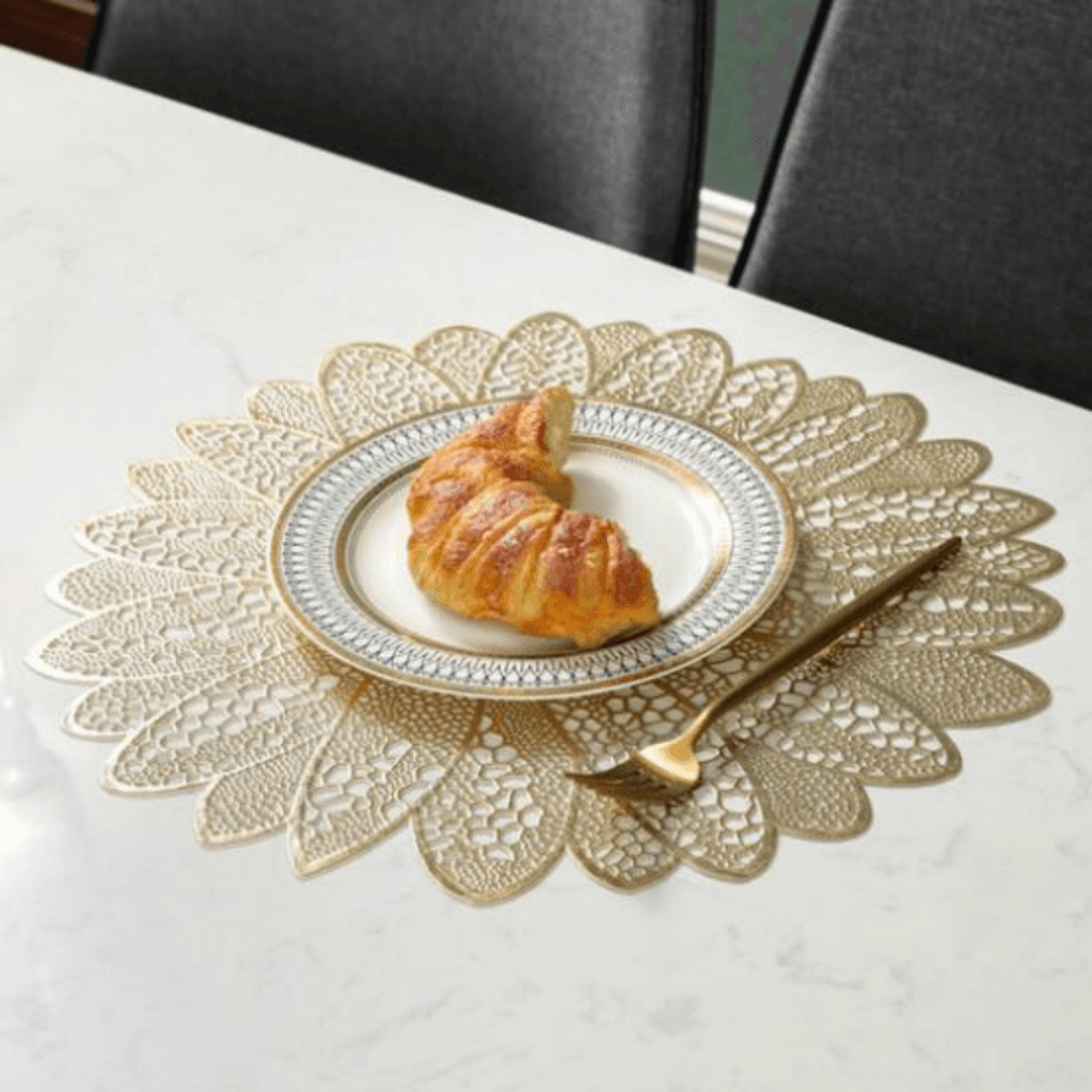 Sunflower Silicone Placemat Heat Resistant Washable Table Mat For Dining  Kitchen Decor 6