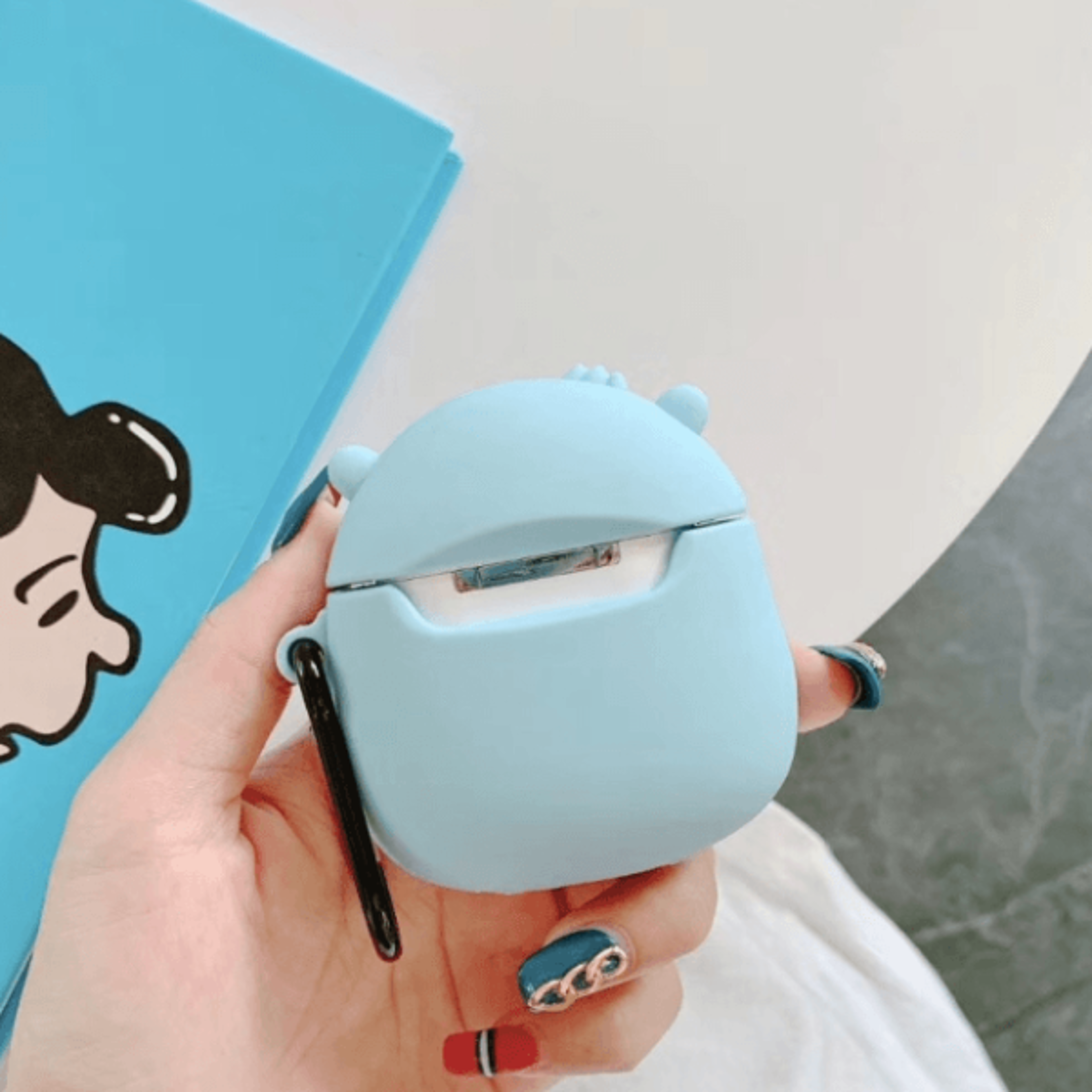 Cute Penguin AirPods Case Protective Cartoon Cover