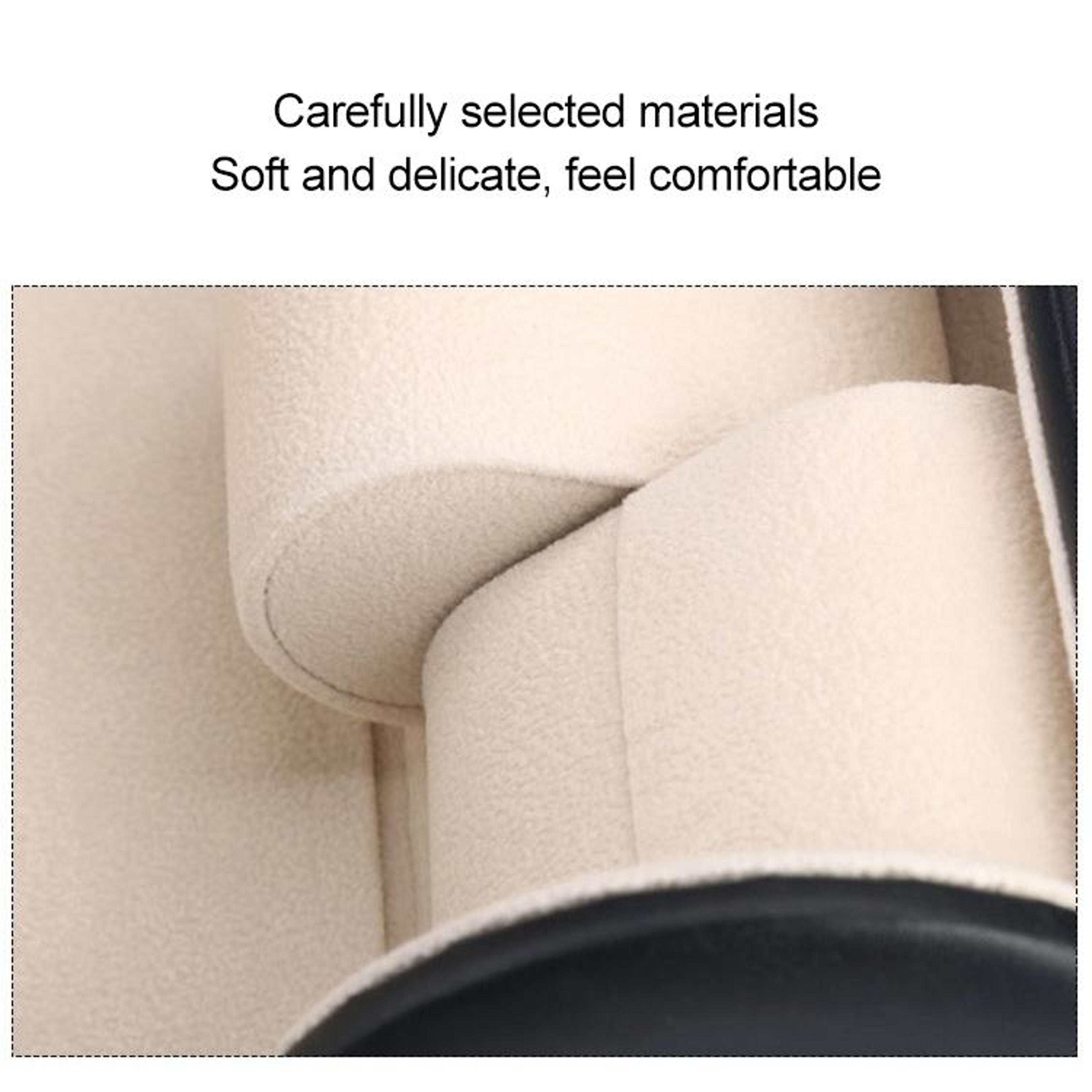 Luxury Travel Watch Case For 3 Watches Portable Watch Storage Organizer With Protective PU Leather  4