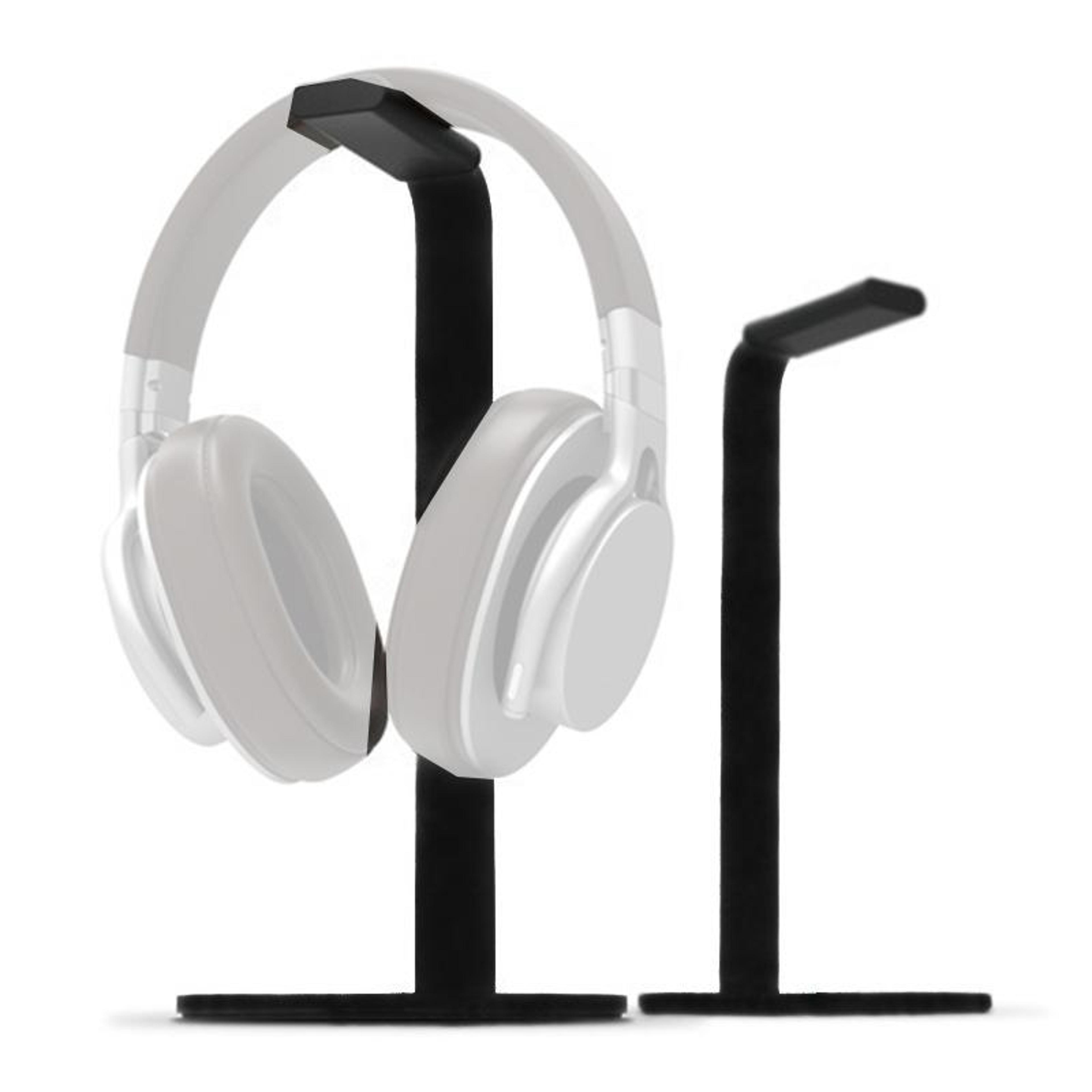 aluminum alloy headphone stand desk holder with non-slip base durable headphone storage rack