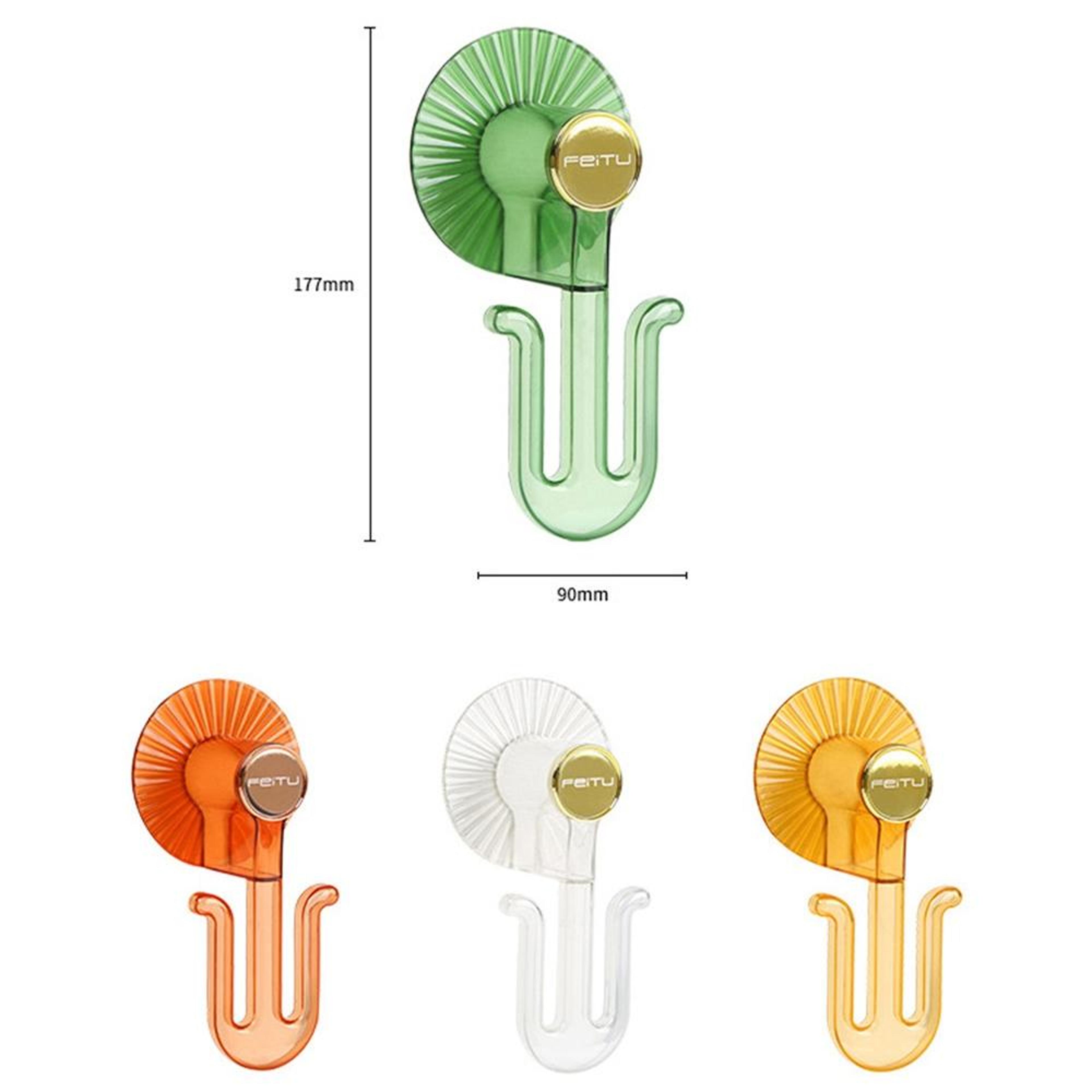 PunchFree Wall Mounted Slipper Rack Transparent Bathroom Storage Rack With Ventilated Drain Design 2