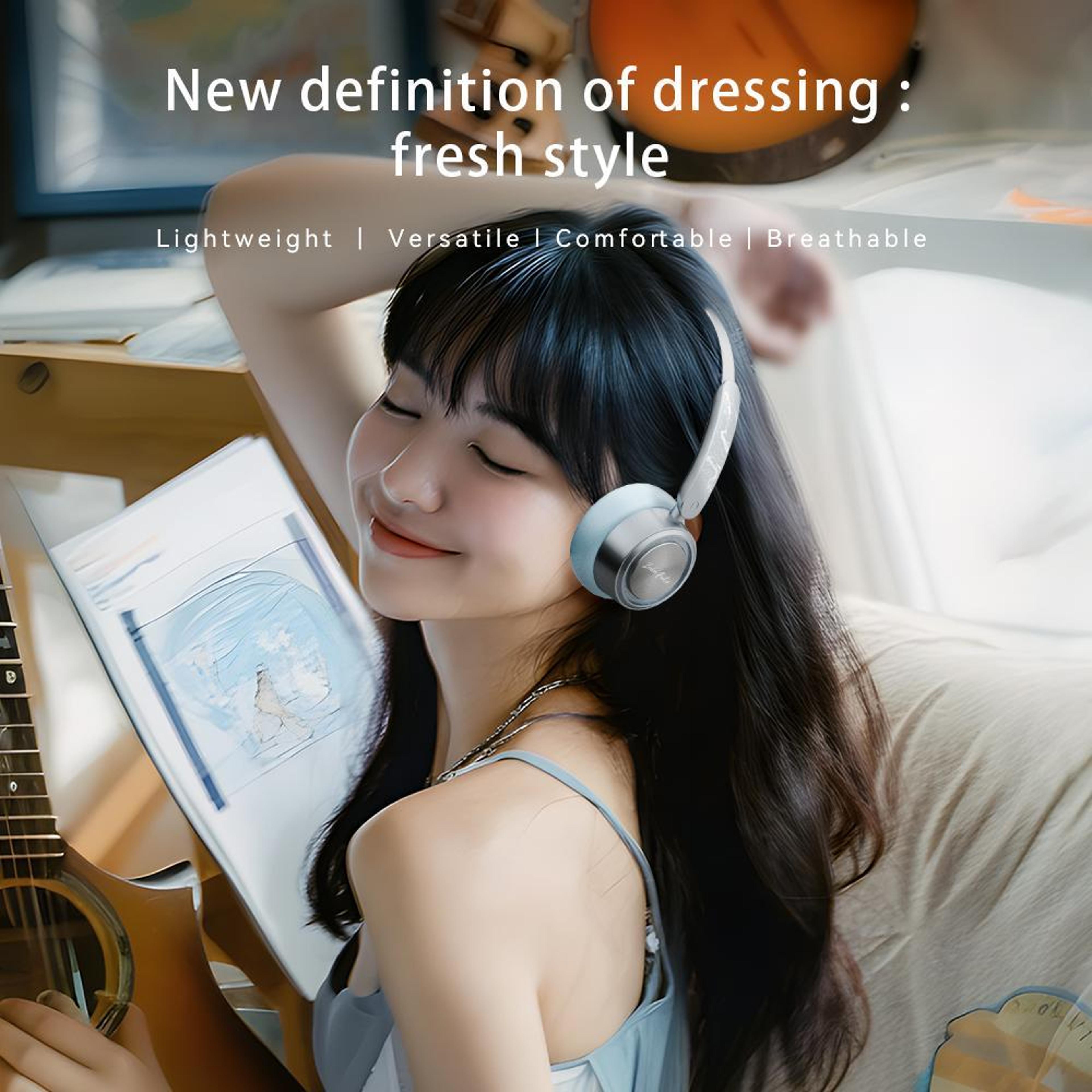 Mini Open Ear Bluetooth Headphones With Noise Cancelling  HiFi Sound 1